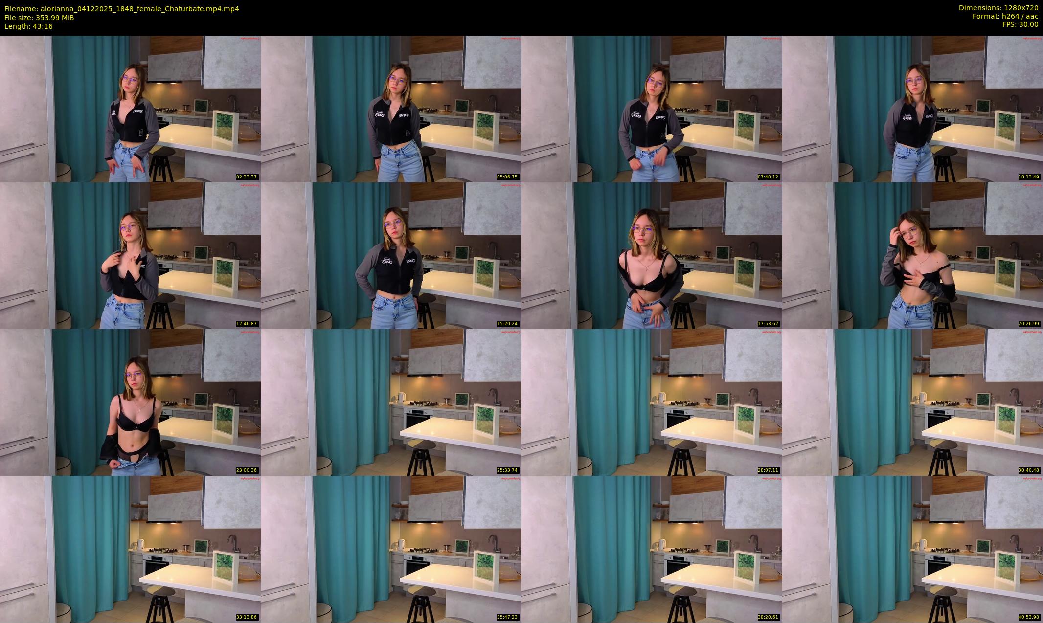 alorianna — 44 minute Chaturbate female cam show recording, 720p, Dec 4, 2025
