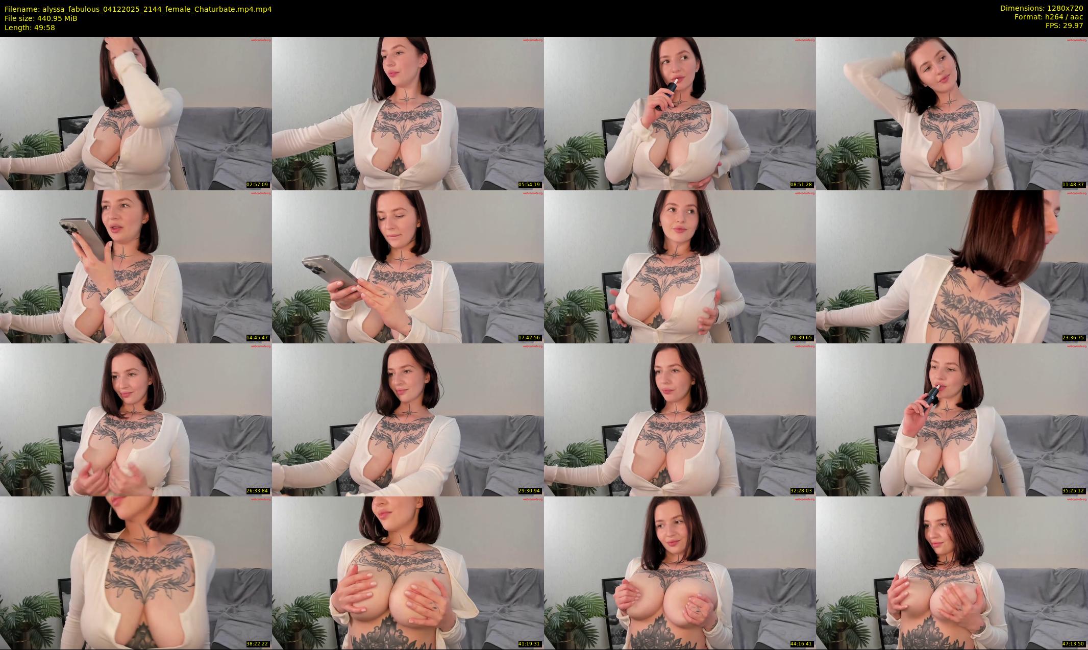 alyssa_fabulous — 50 minute Chaturbate female cam show recording, 720p, Dec 4, 2025
