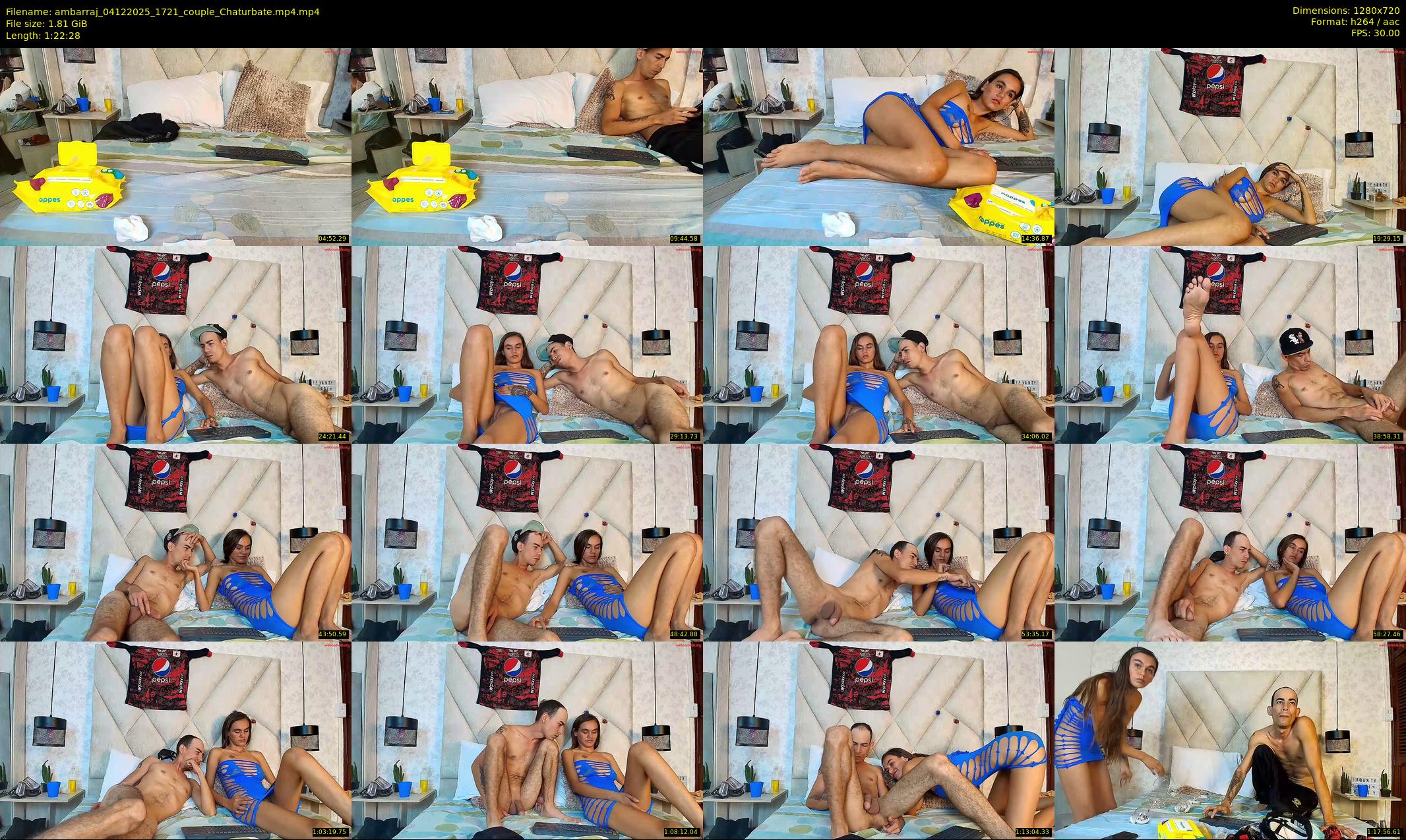 ambarraj — 83 minute Chaturbate couple cam show recording, 720p, Dec 4, 2025
