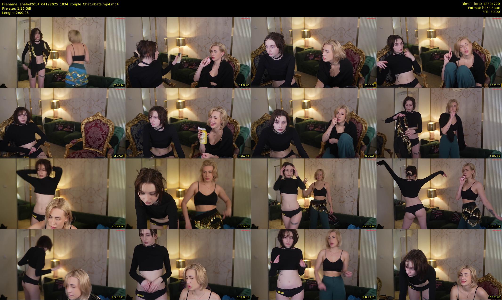 anabel2054 — 121 minute Chaturbate female cam show recording, 720p, Dec 4, 2025