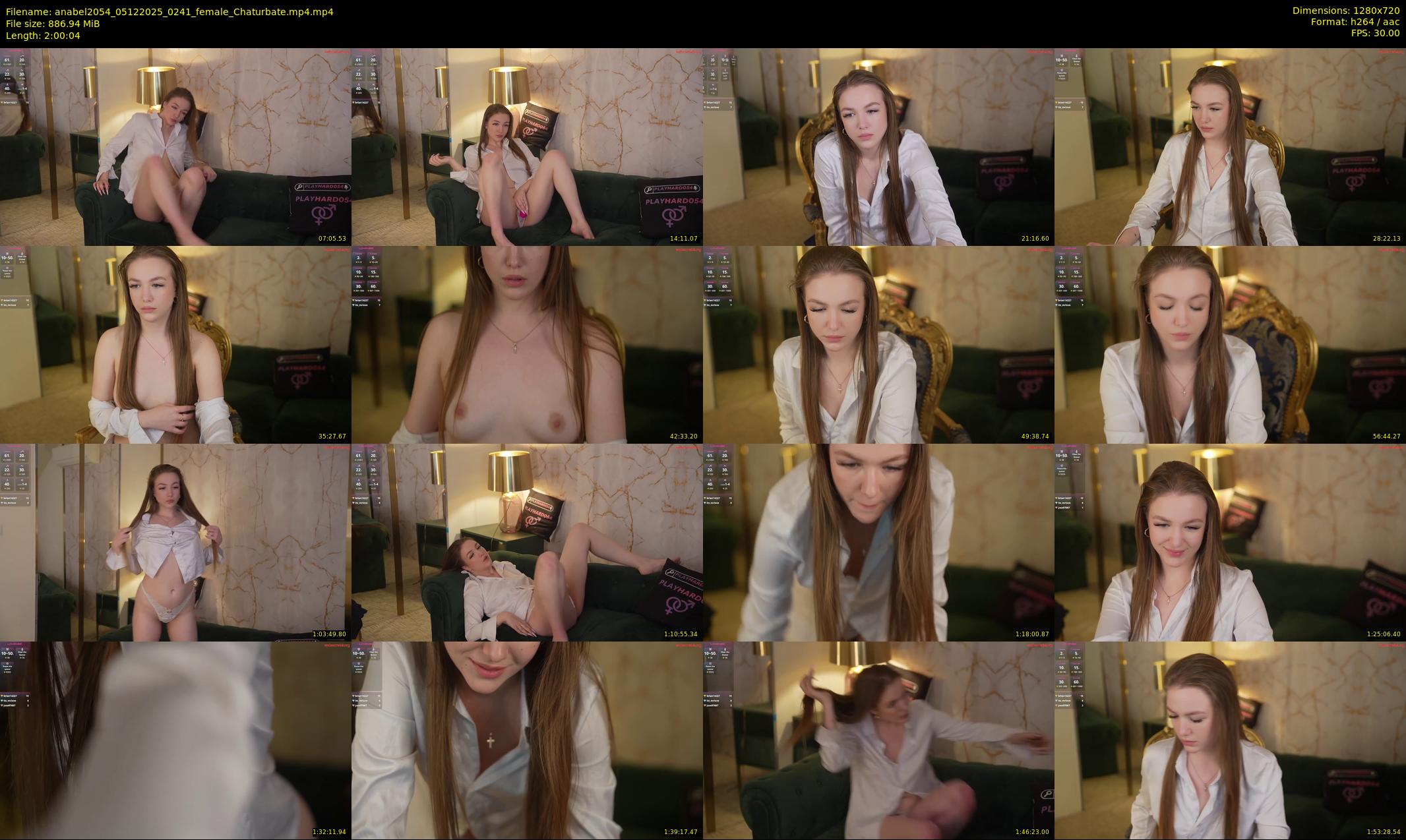 anabel2054 — 121 minute Chaturbate female cam show recording, 720p, Dec 5, 2025