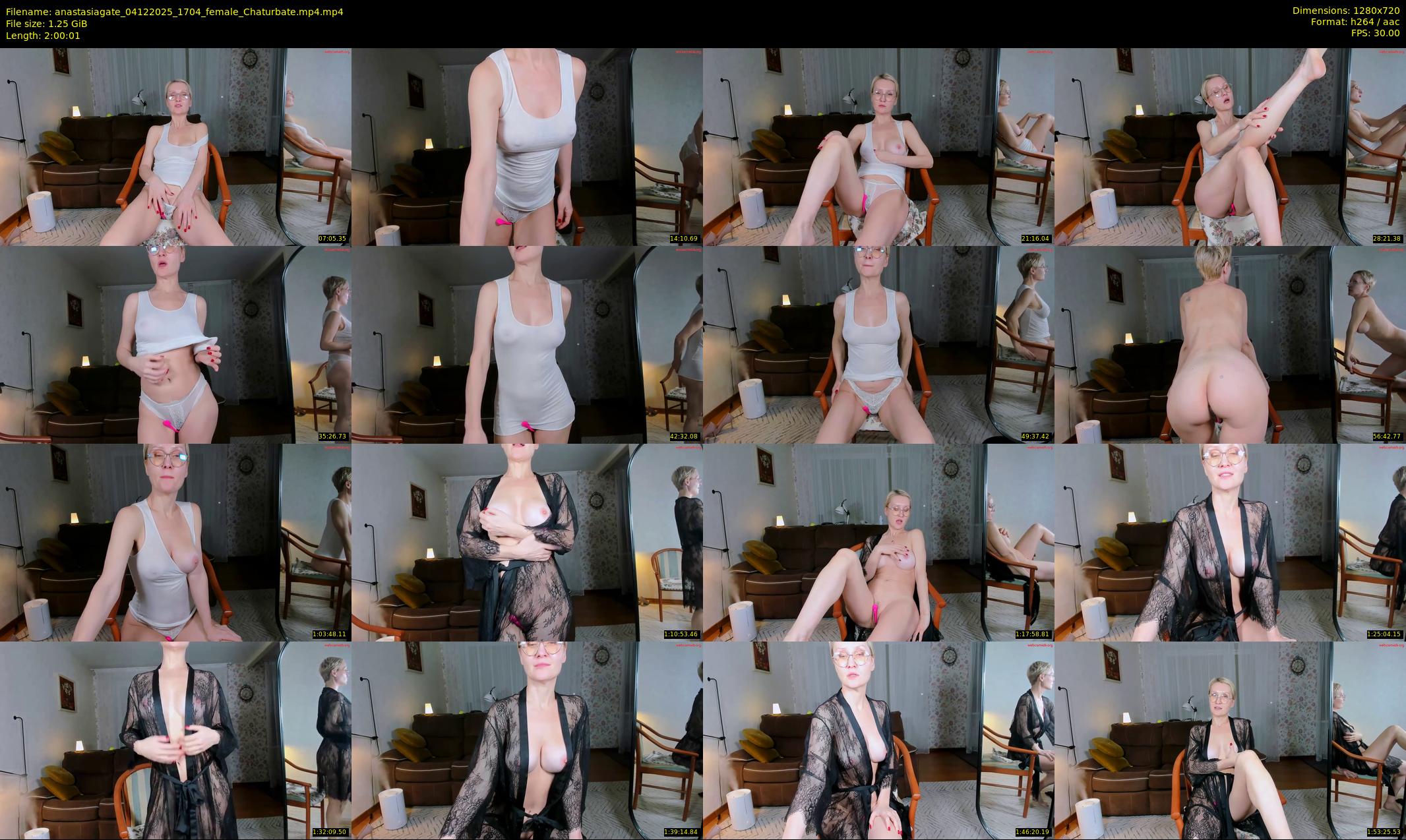 anastasiagate — 121 minute Chaturbate female cam show recording, 720p, Dec 4, 2025