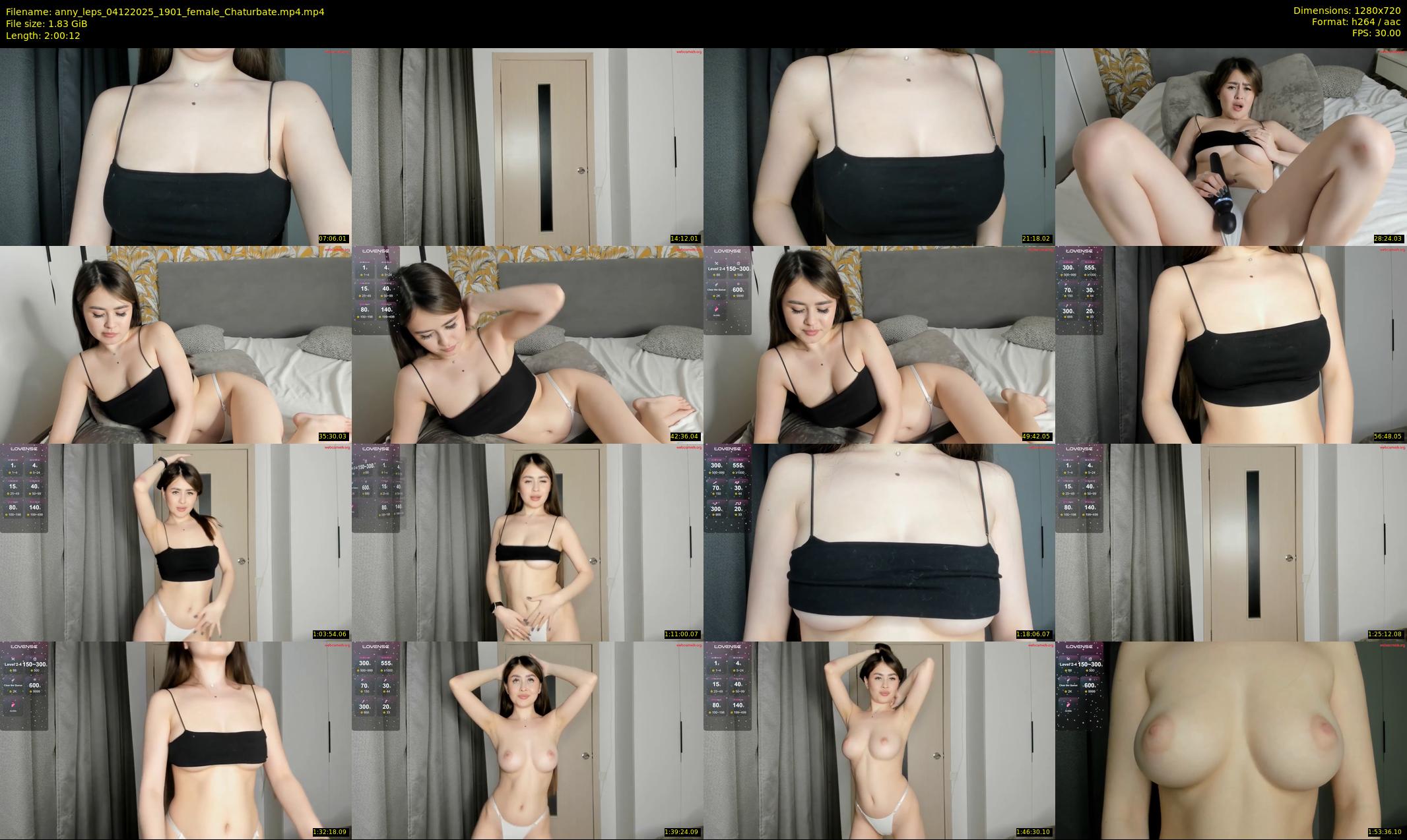 anny_leps — 121 minute Chaturbate female cam show recording, 720p, Dec 4, 2025