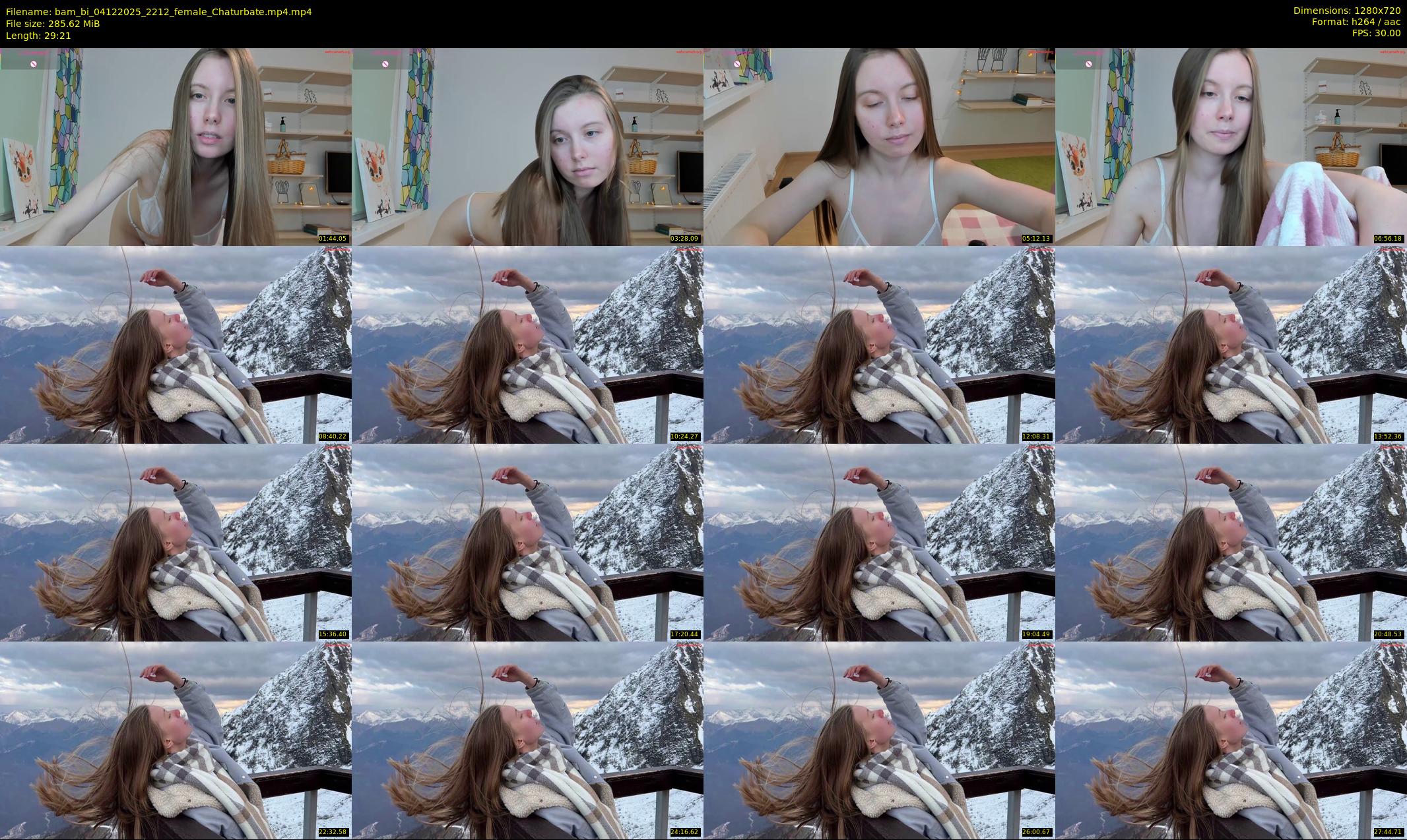 bam_bi — 30 minute Chaturbate female cam show recording, 720p, Dec 4, 2025