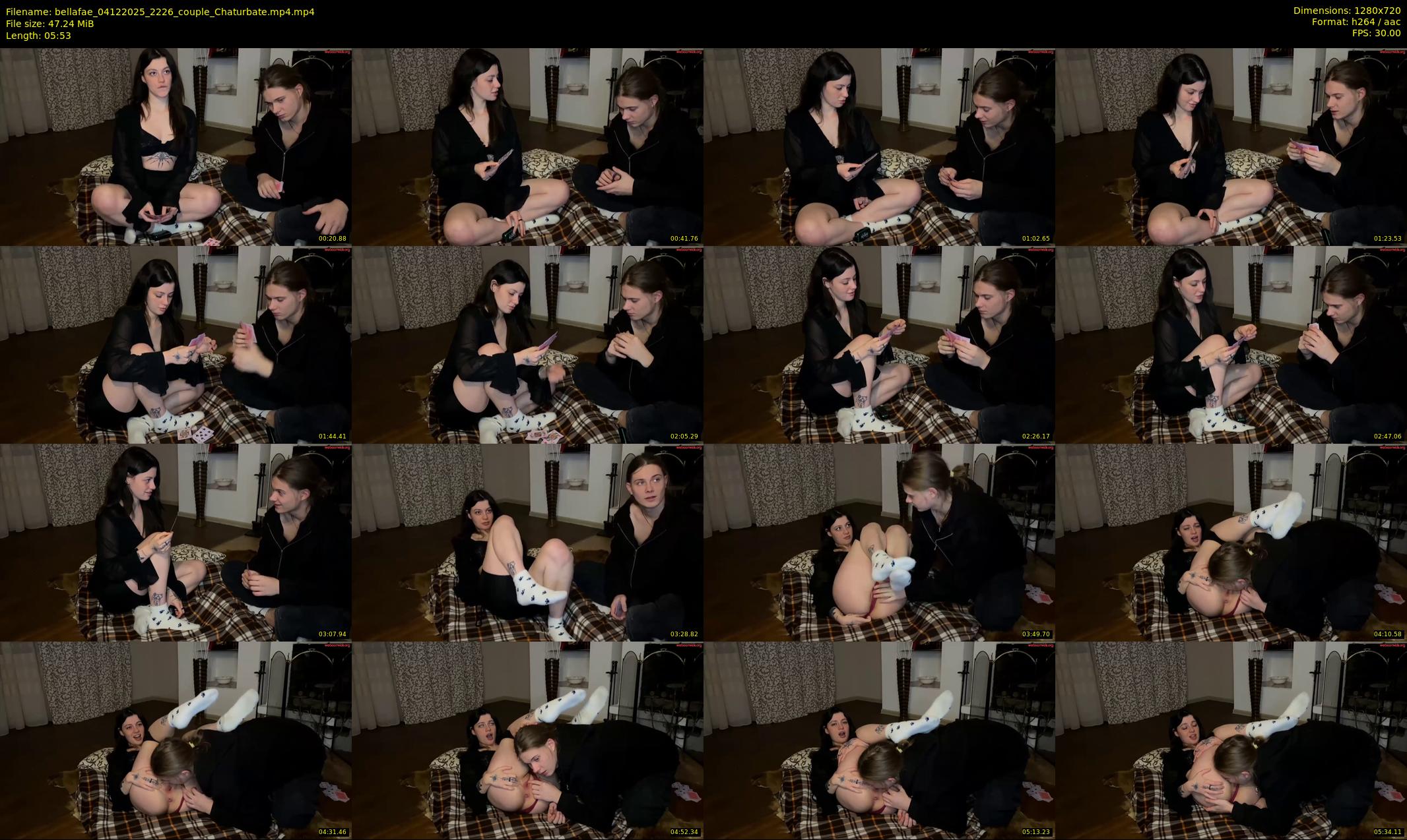 bellafae — 6 minute Chaturbate couple cam show recording, 720p, Dec 4, 2025
