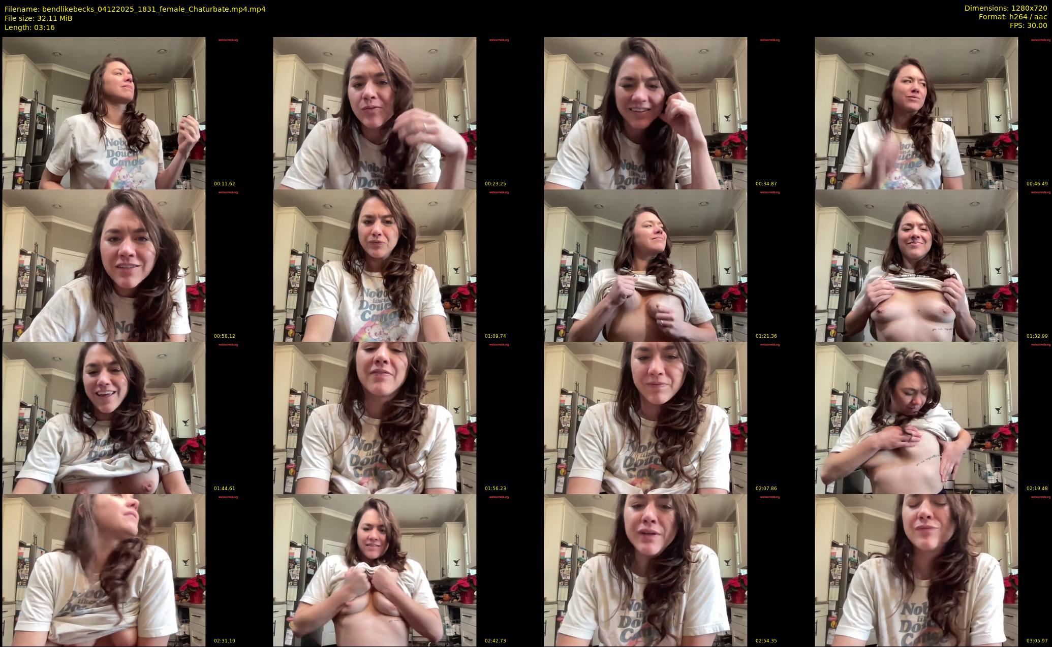 bendlikebecks — 4 minute Chaturbate female cam show recording, 720p, Dec 4, 2025