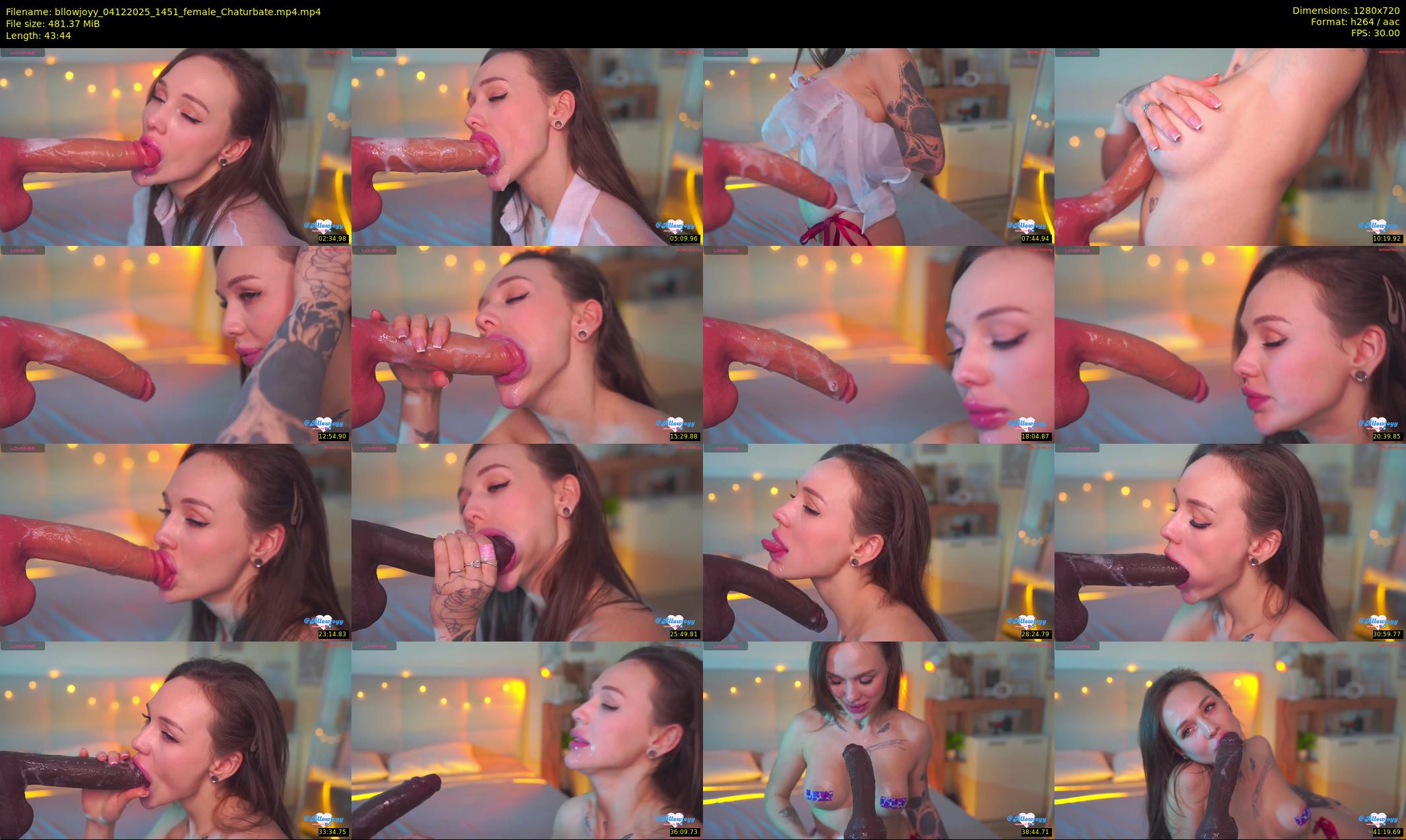 bllowjoyy — 44 minute Chaturbate female cam show recording, 720p, Dec 4, 2025