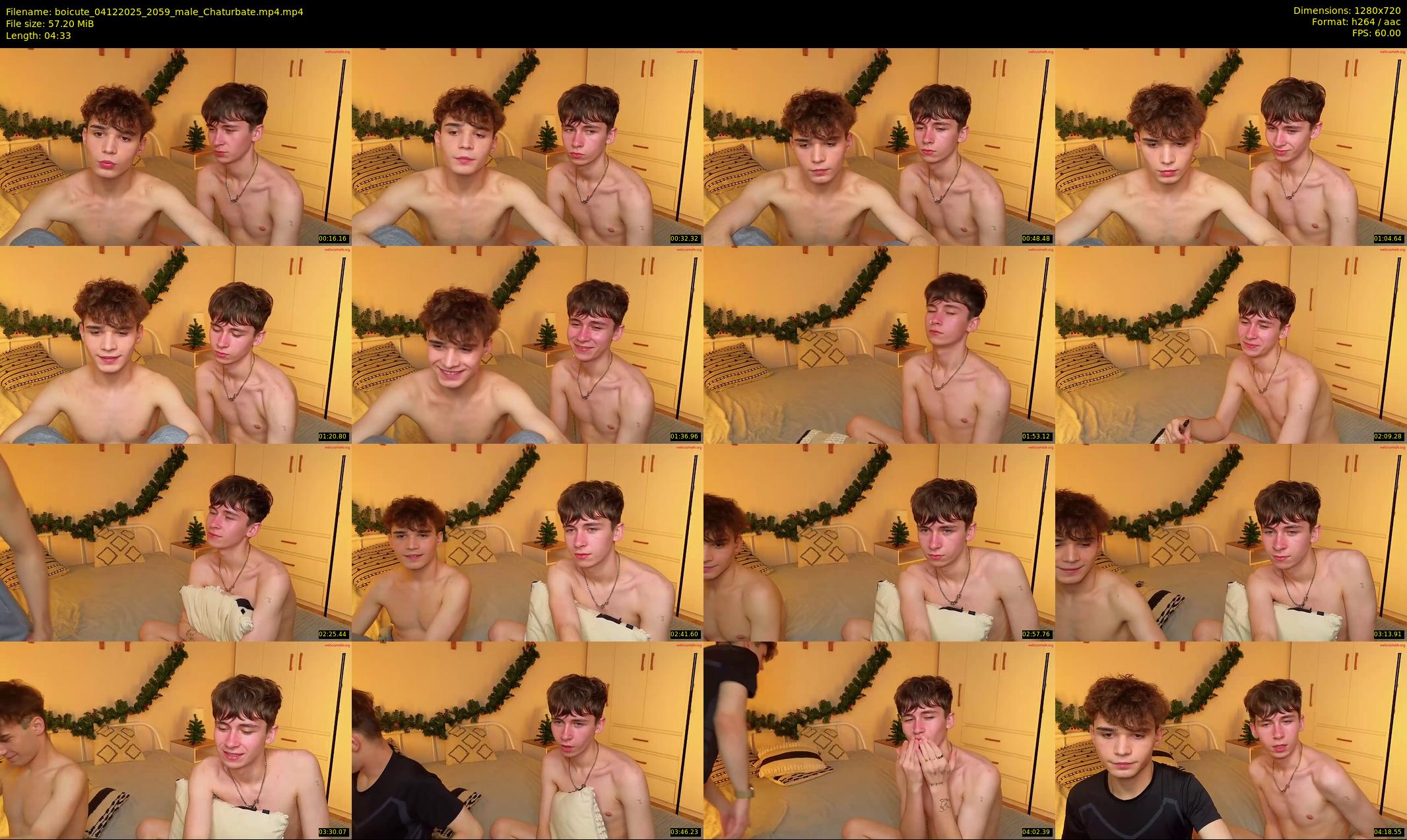 boicute — 5 minute Chaturbate male cam show recording, 720p, Dec 4, 2025