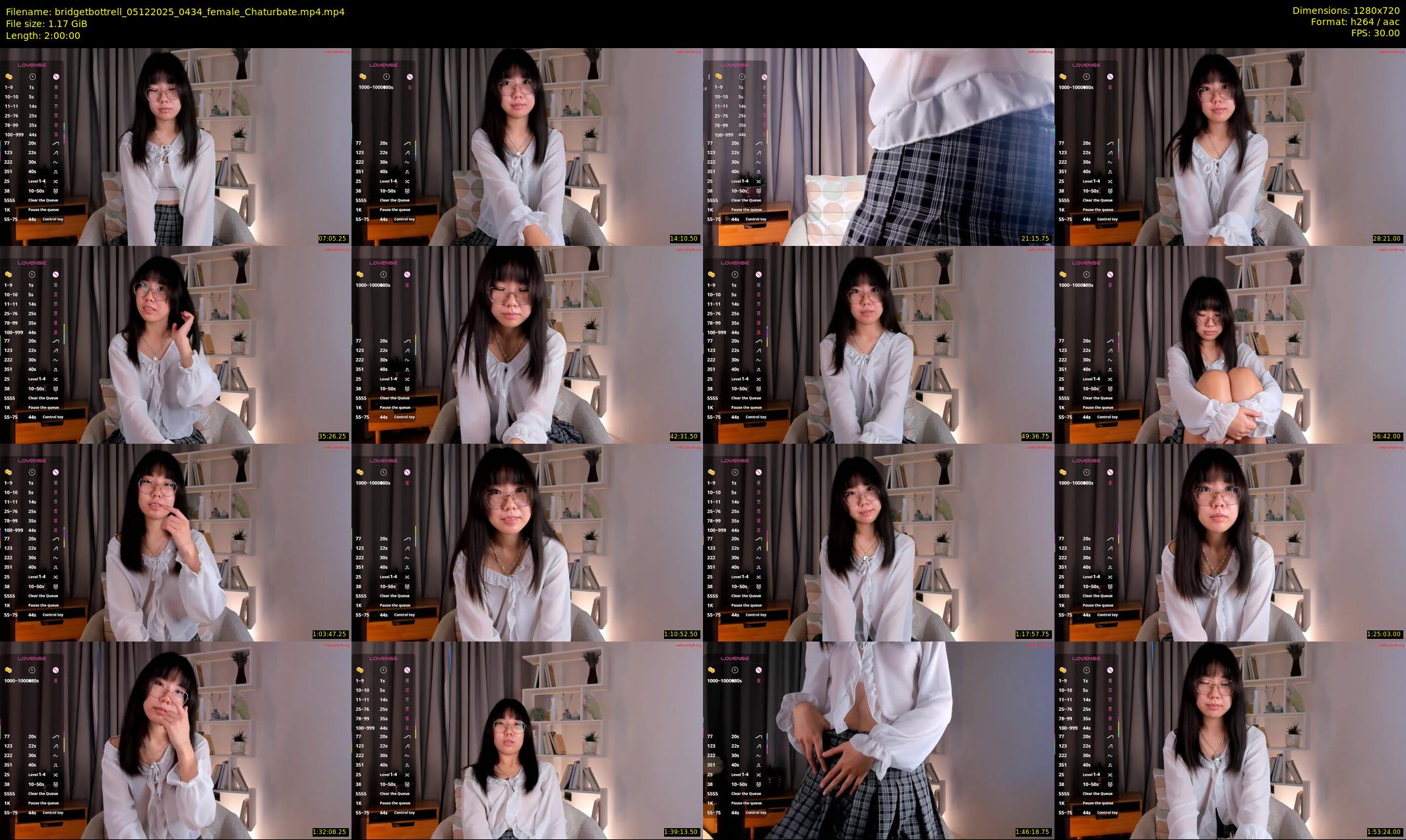 bridgetbottrell — 120 minute Chaturbate female cam show recording, 720p, Dec 5, 2025