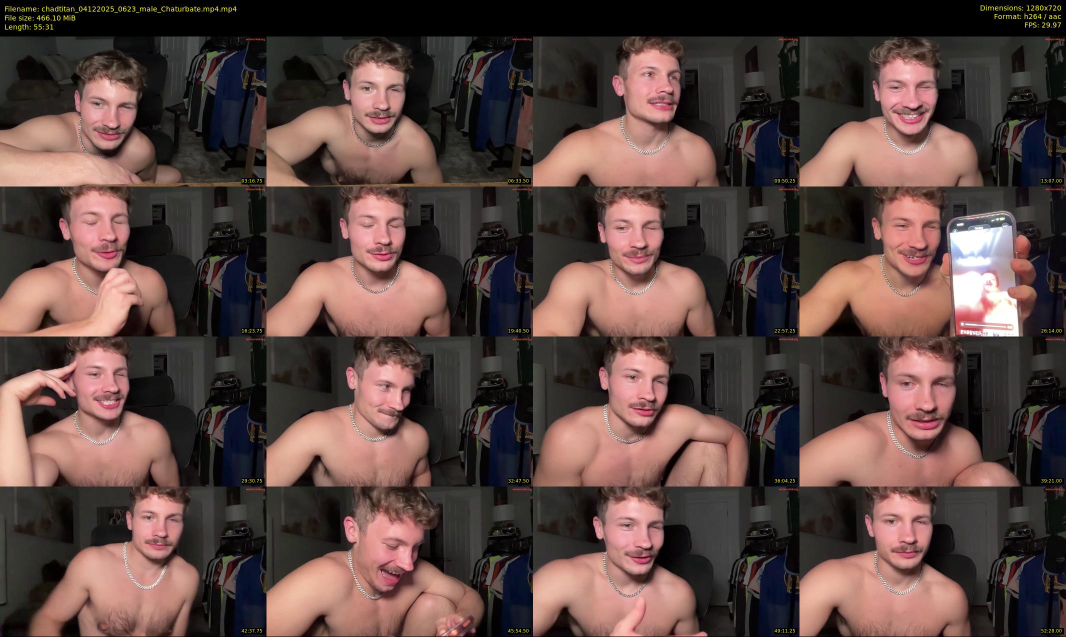 chadtitan — 56 minute Chaturbate male cam show recording, 720p, Dec 4, 2025