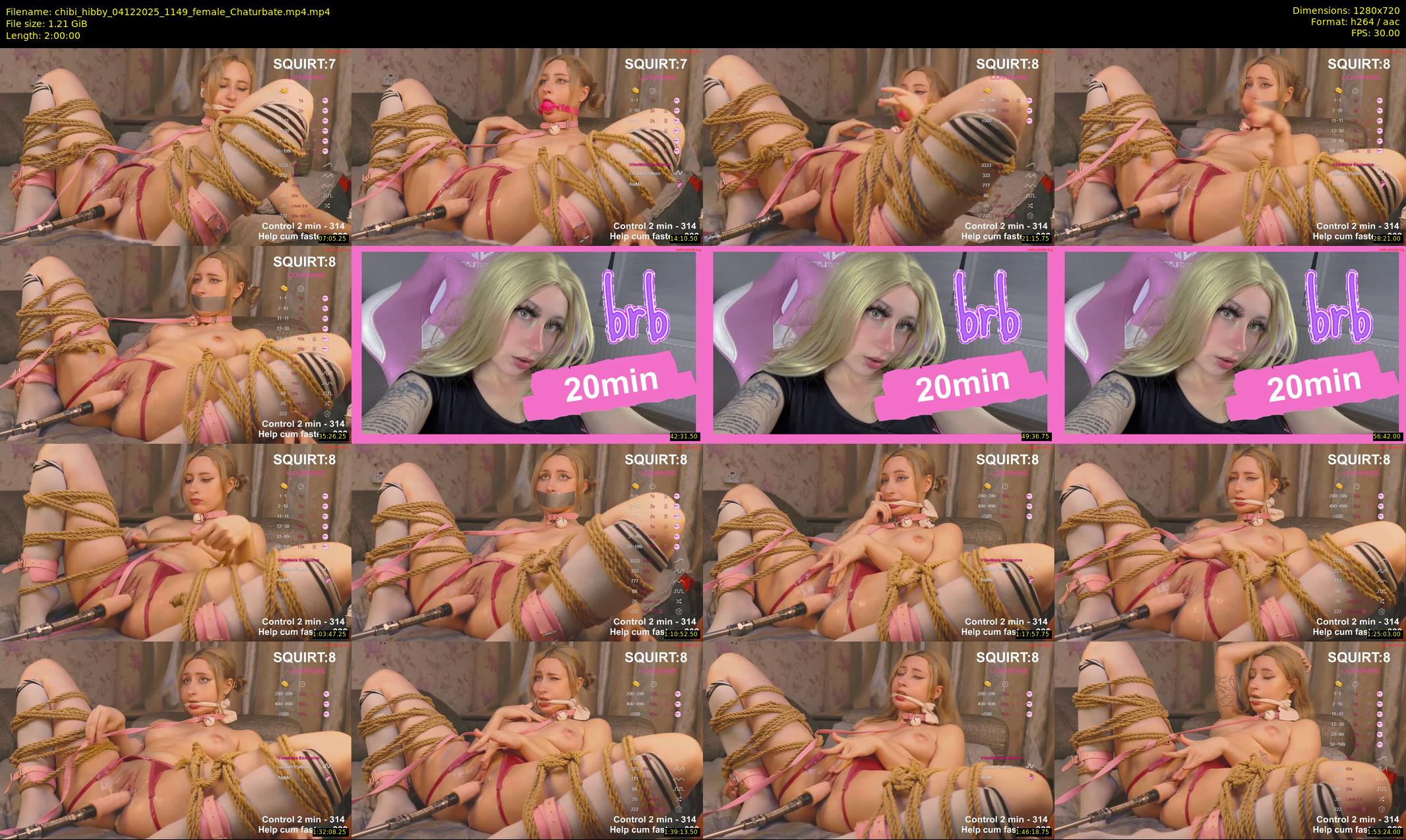 chibi_hibby — 120 minute Chaturbate female cam show recording, 720p, Dec 4, 2025
