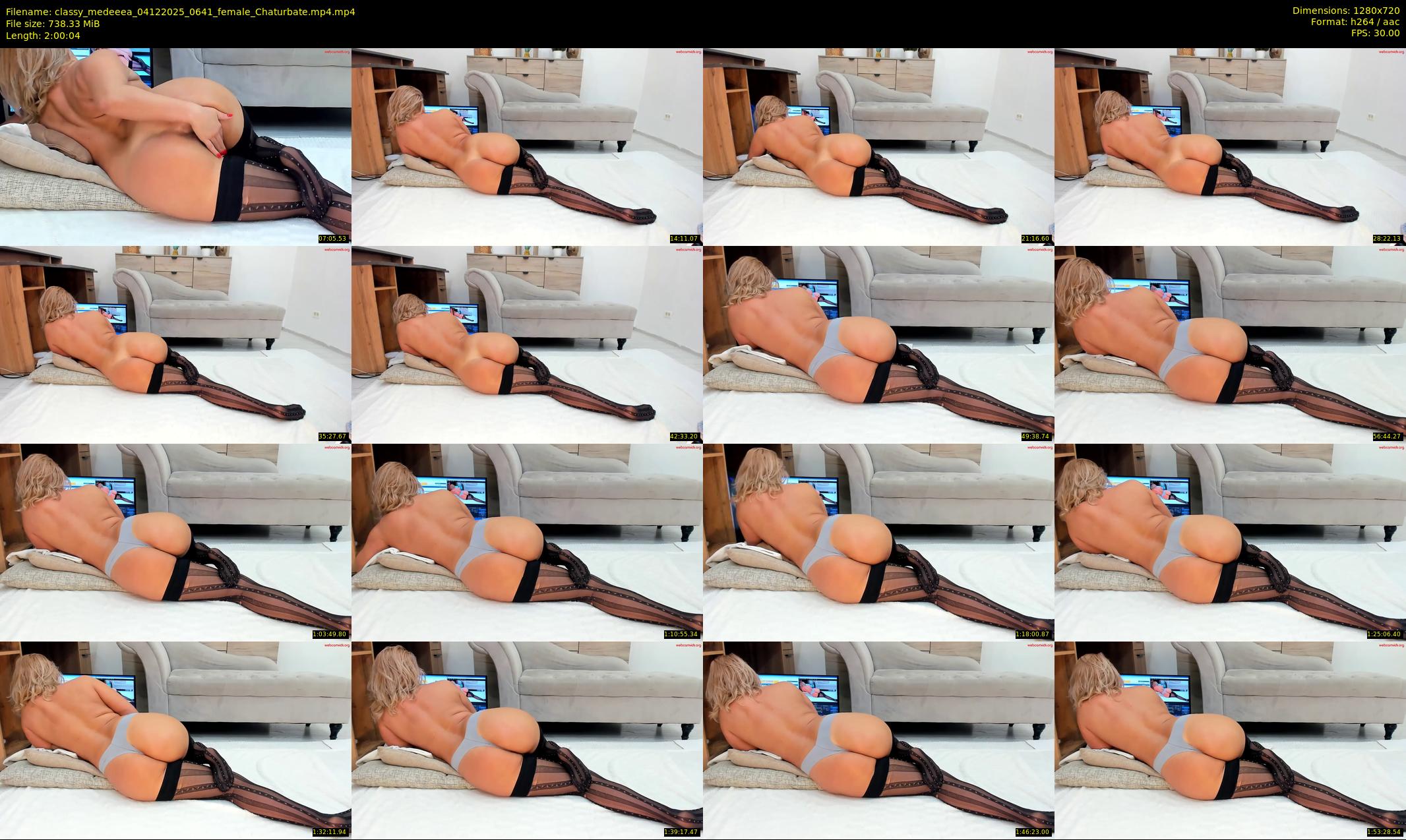 classy_medeeea — 121 minute Chaturbate female cam show recording, 720p, Dec 4, 2025