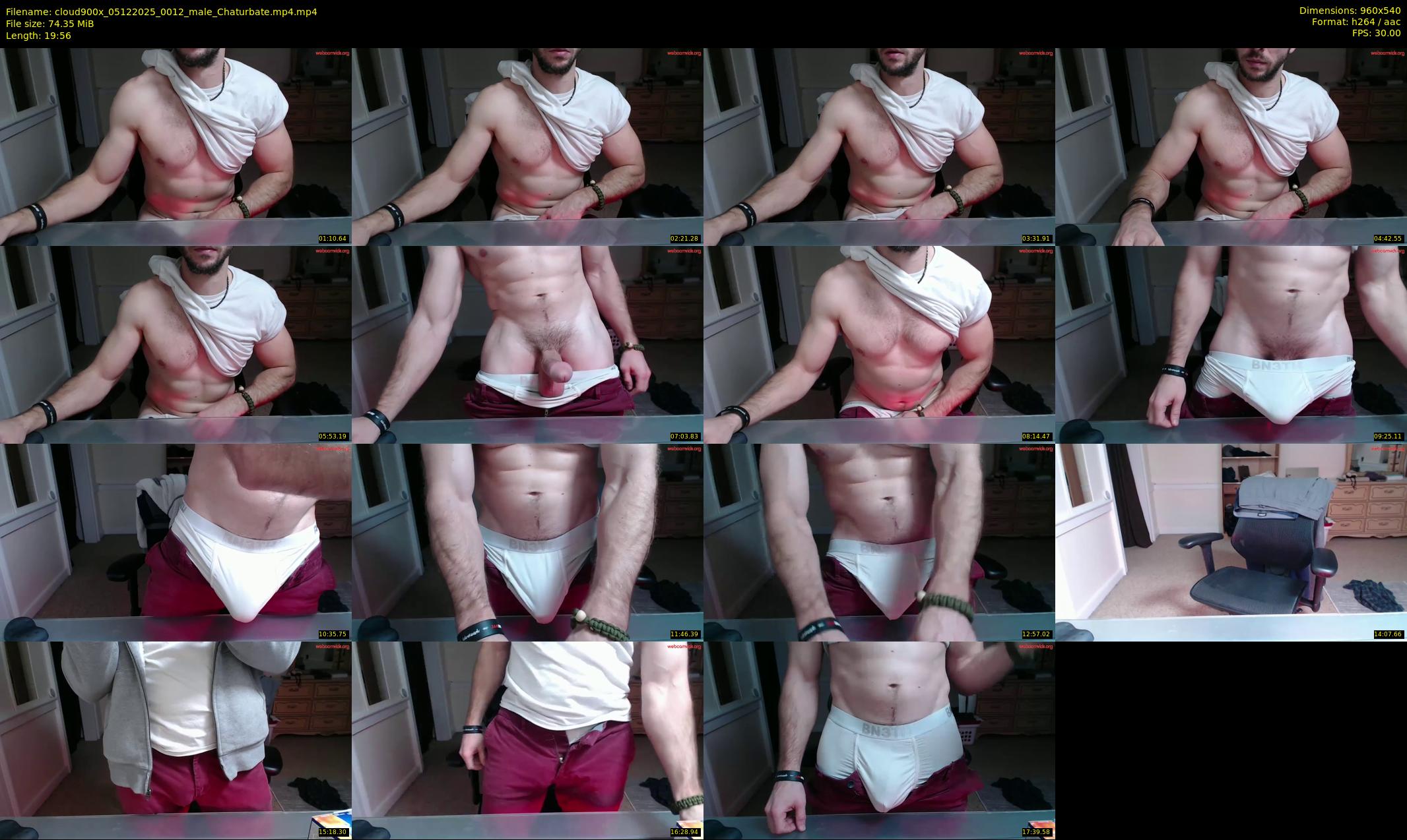 cloud900x — 20 minute Chaturbate male cam show recording, 480p, Dec 5, 2025