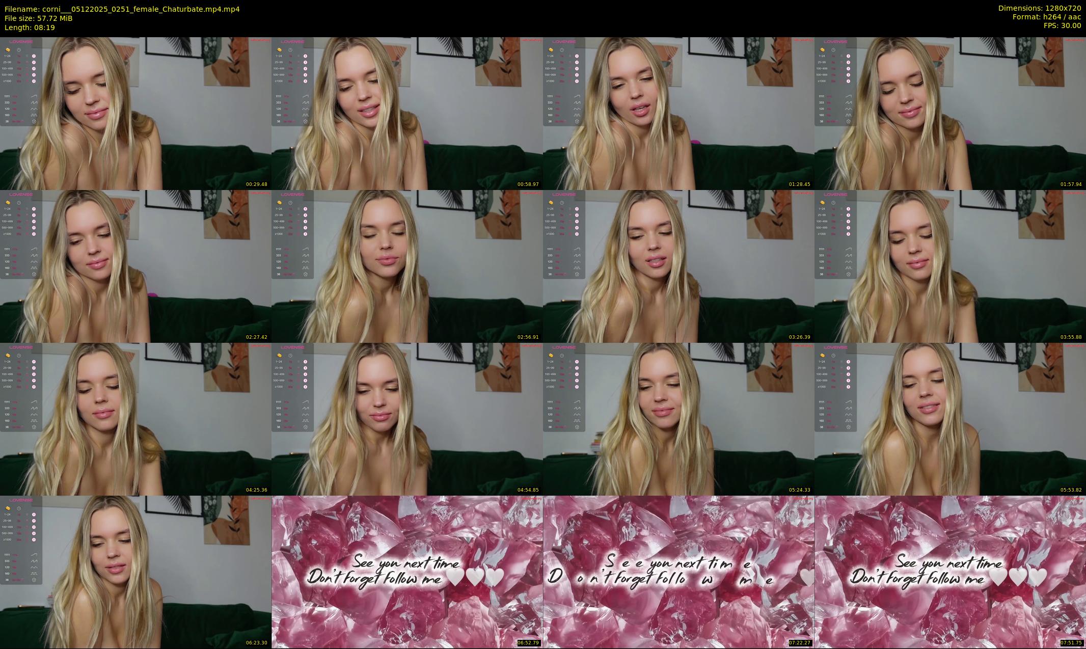 corni__ — 9 minute Chaturbate female cam show recording, 720p, Dec 5, 2025