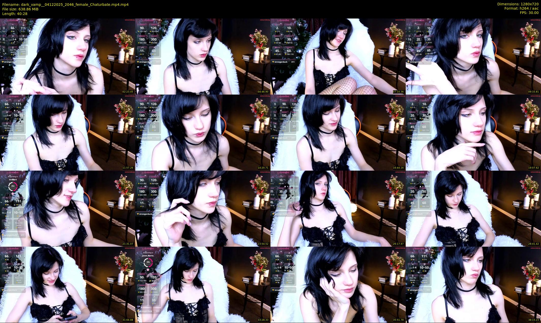dark_vamp_ — 41 minute Chaturbate female cam show recording, 720p, Dec 4, 2025