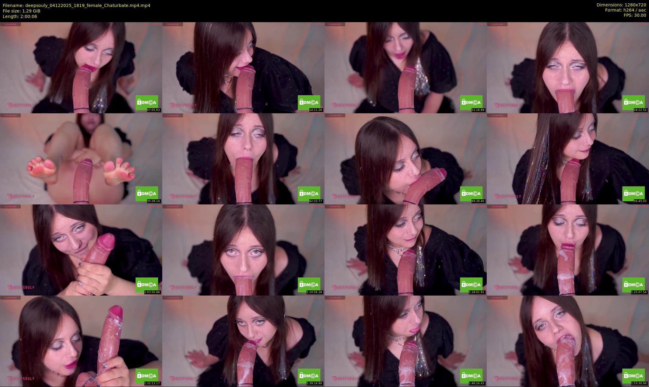 deepsouly — 121 minute Chaturbate female cam show recording, 720p, Dec 4, 2025