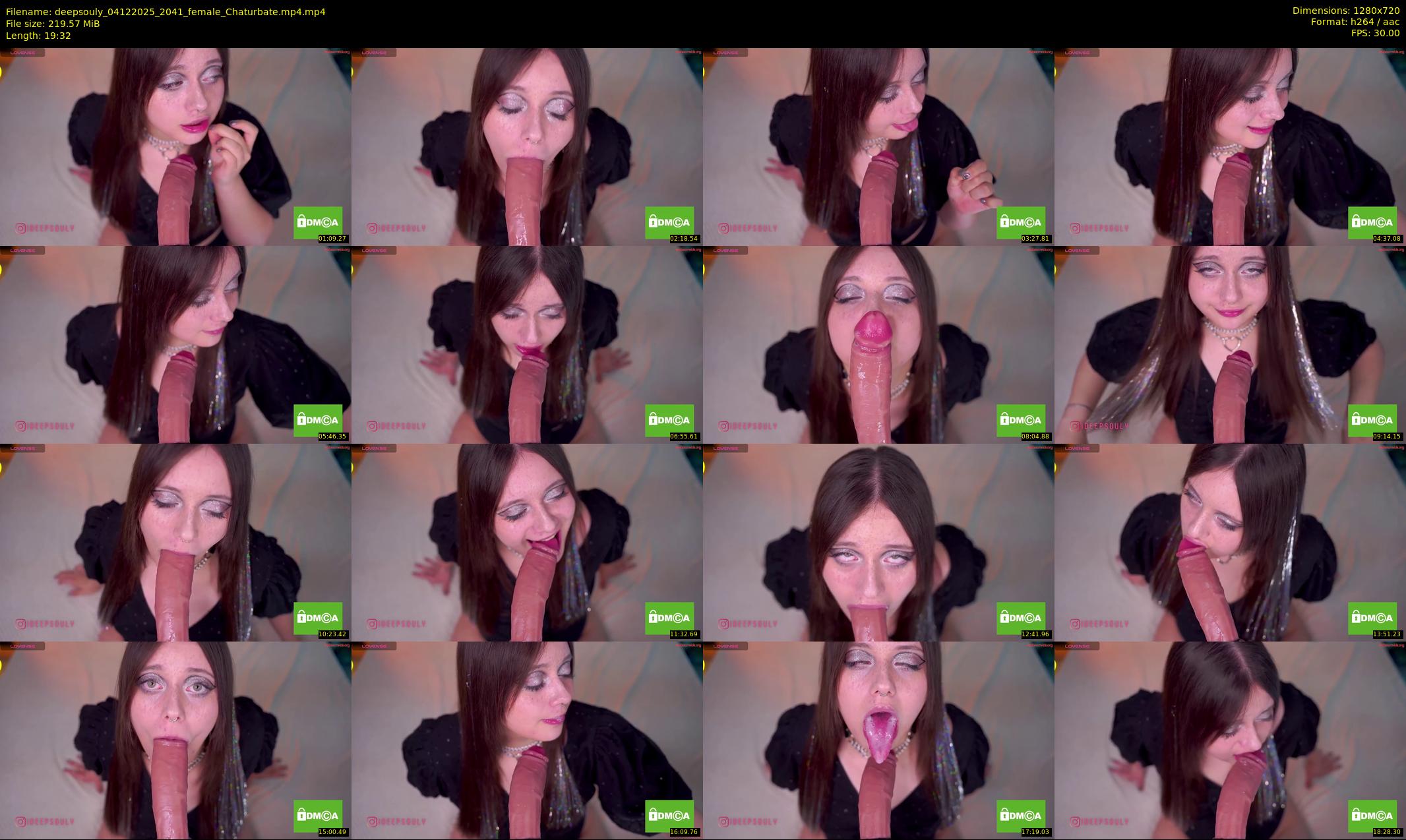 deepsouly — 20 minute Chaturbate female cam show recording, 720p, Dec 4, 2025