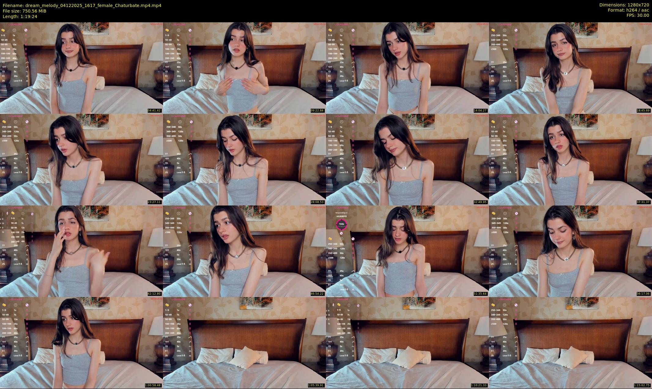 dream_melody — 80 minute Chaturbate female cam show recording, 720p, Dec 4, 2025