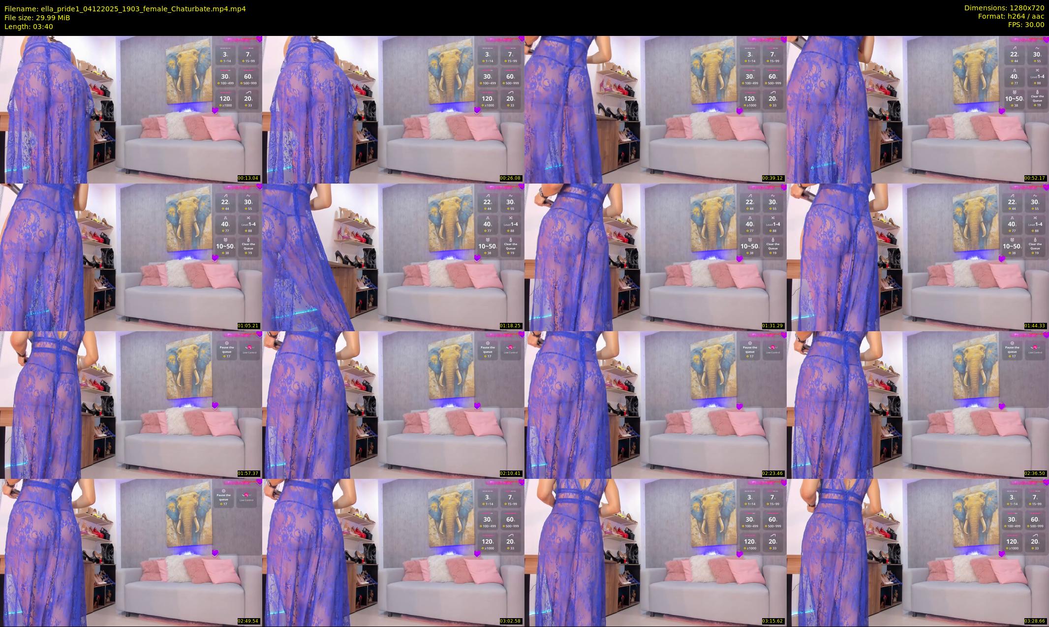 ella_pride1 — 4 minute Chaturbate female cam show recording, 720p, Dec 4, 2025