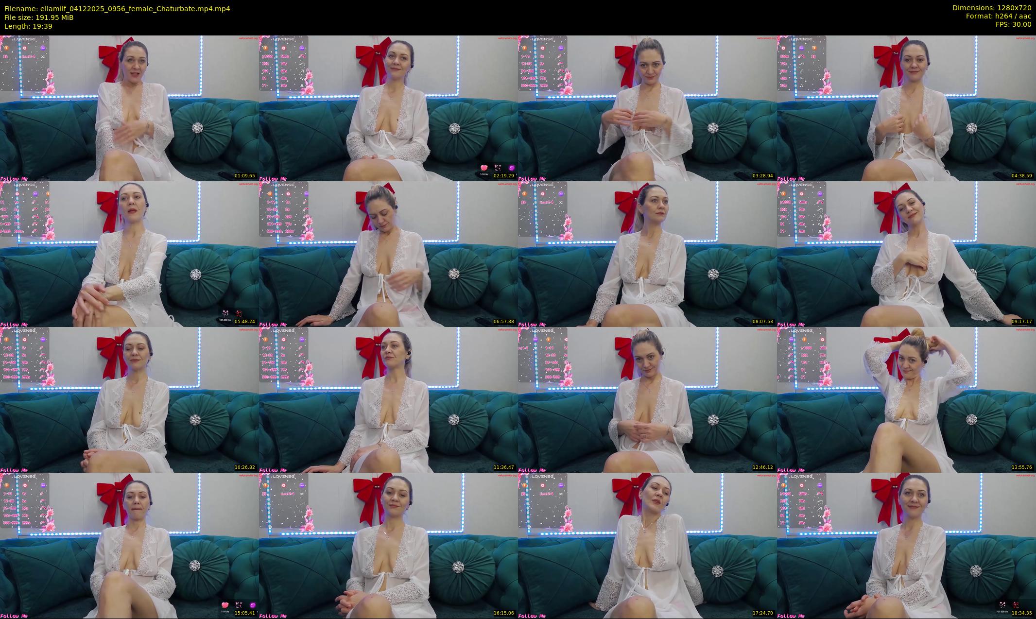 ellamilf — 20 minute Chaturbate female cam show recording, 720p, Dec 4, 2025