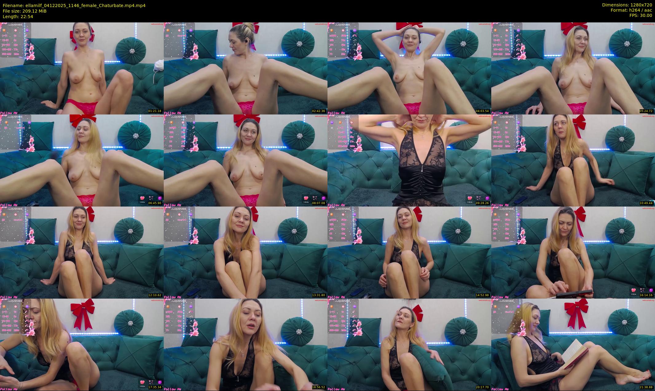 ellamilf — 23 minute Chaturbate female cam show recording, 720p, Dec 4, 2025