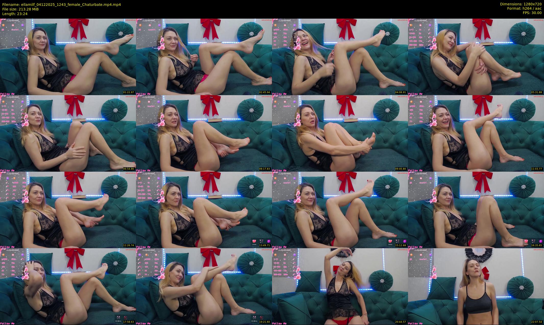 ellamilf — 24 minute Chaturbate female cam show recording, 720p, Dec 4, 2025