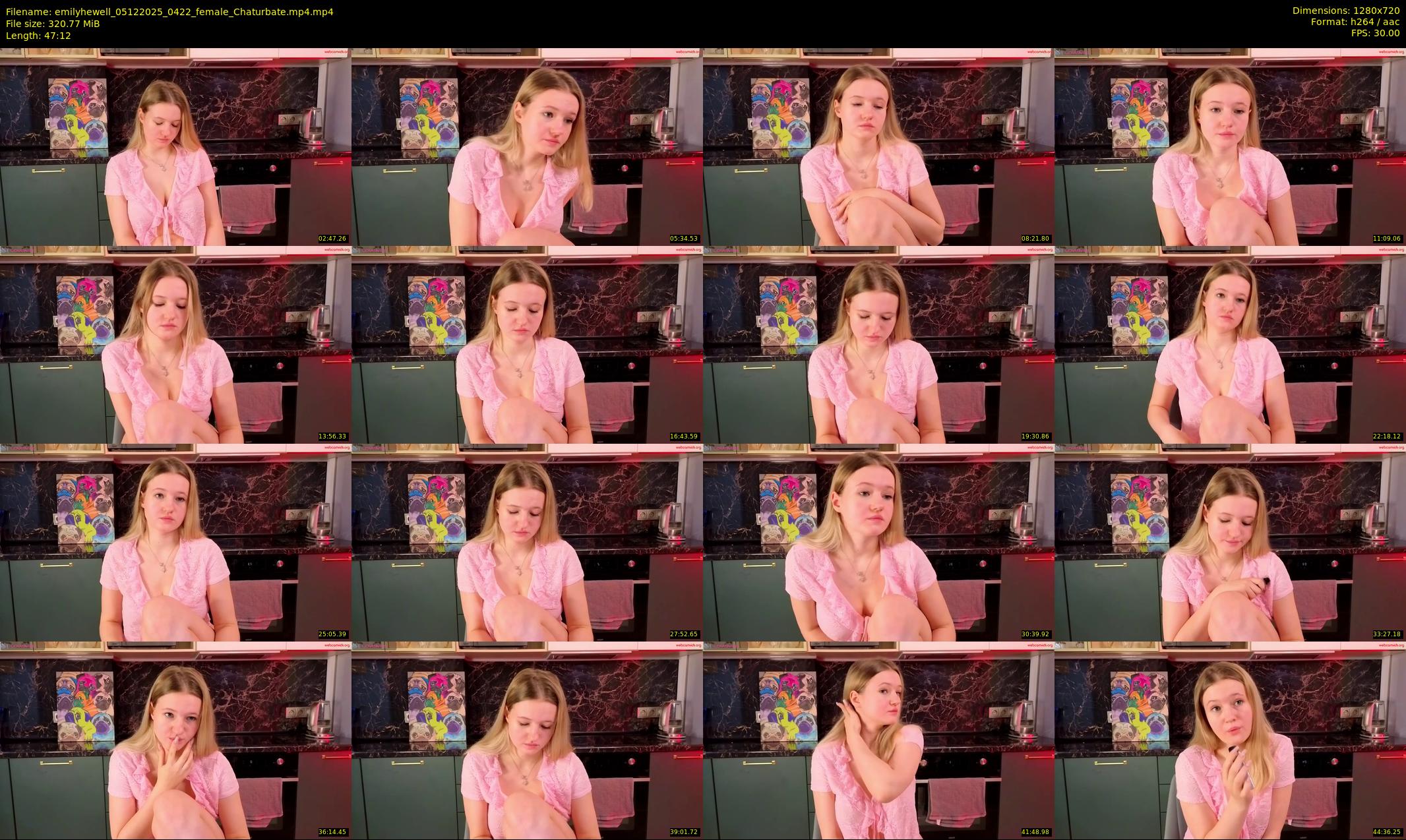 emilyhewell — 48 minute Chaturbate female cam show recording, 720p, Dec 5, 2025