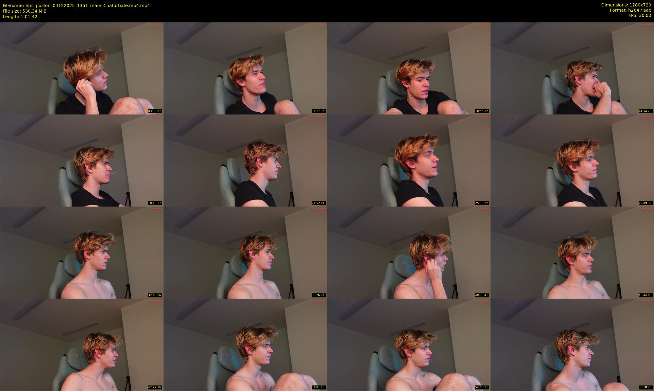 eric_poston — 62 minute Chaturbate male cam show recording, 720p, Dec 4, 2025
