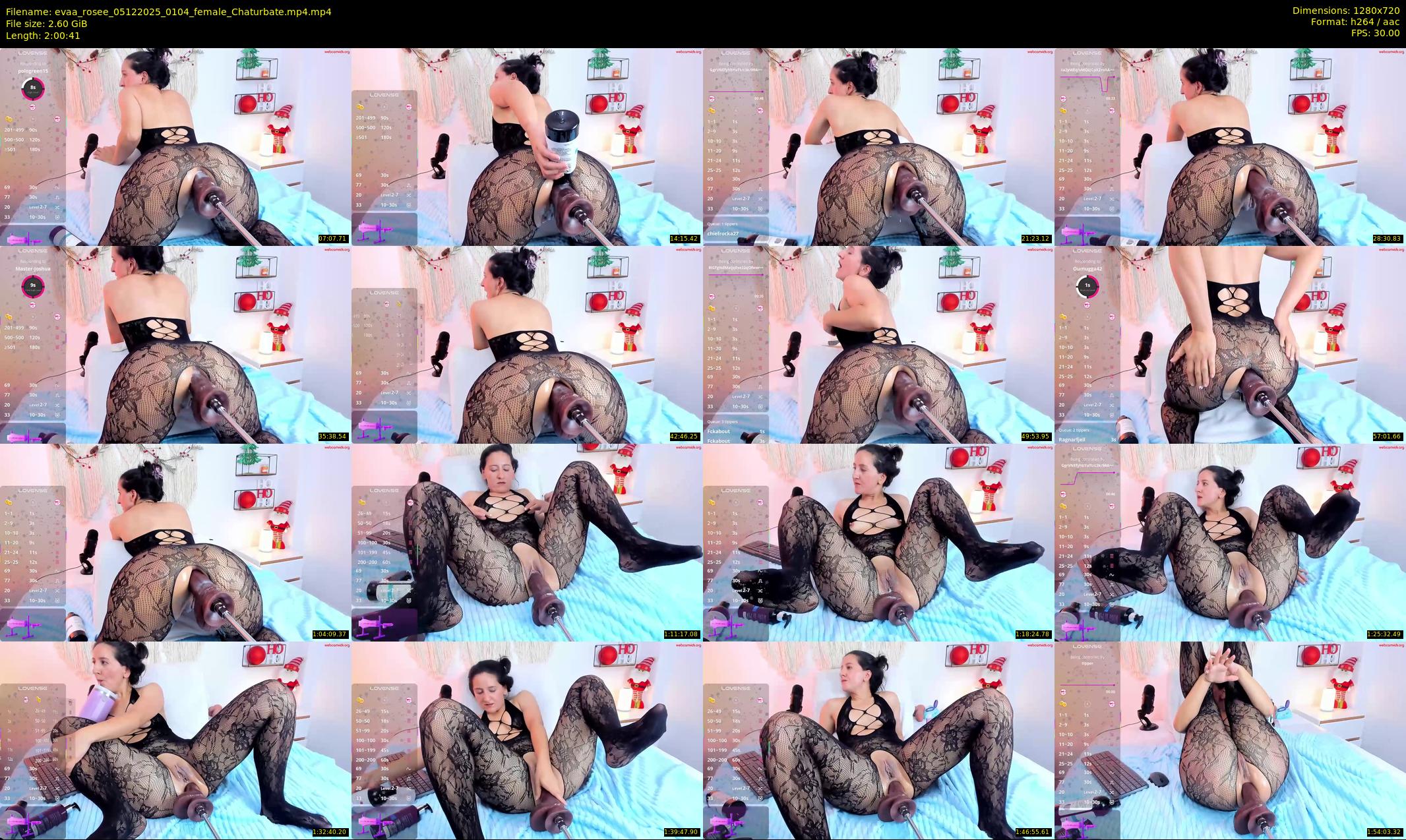 evaa_rosee — 121 minute Chaturbate female cam show recording, 720p, Dec 5, 2025