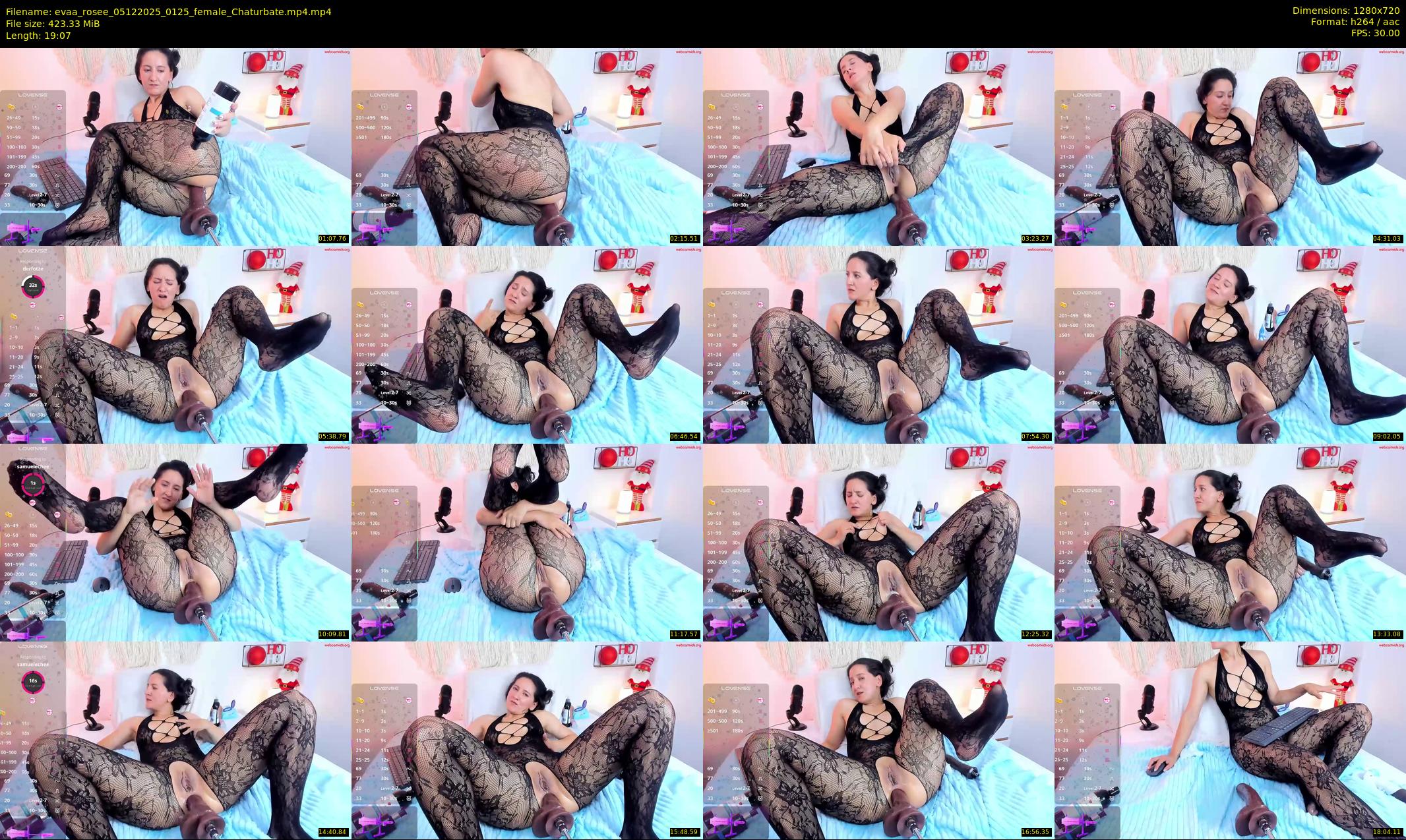 evaa_rosee — 20 minute Chaturbate female cam show recording, 720p, Dec 5, 2025