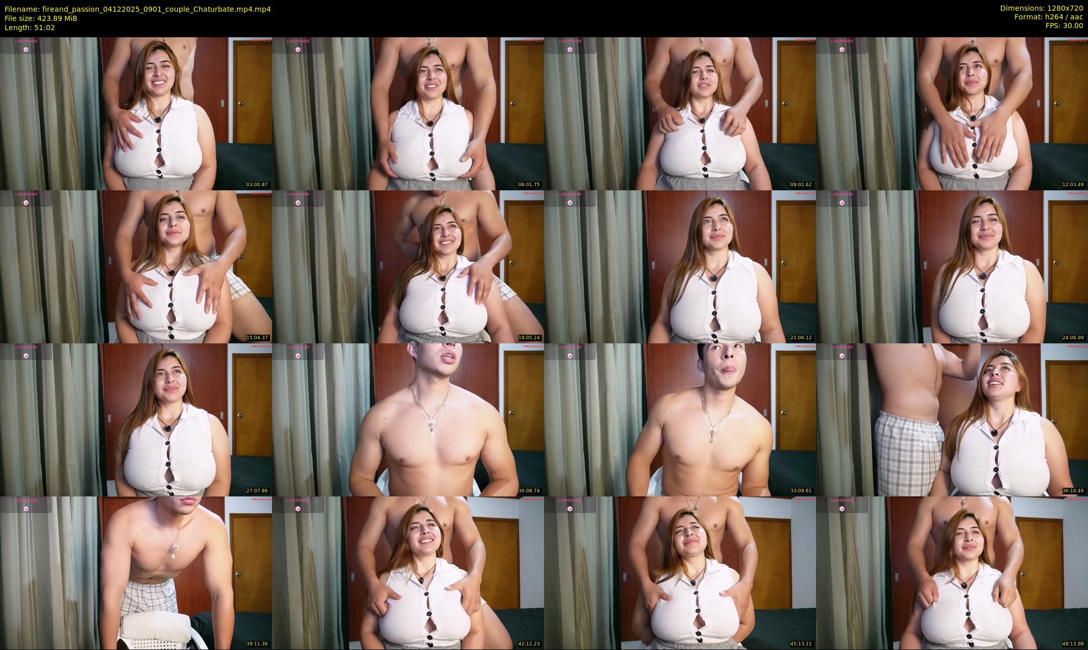fireand_passion — 52 minute Chaturbate couple cam show recording, 720p, Dec 4, 2025