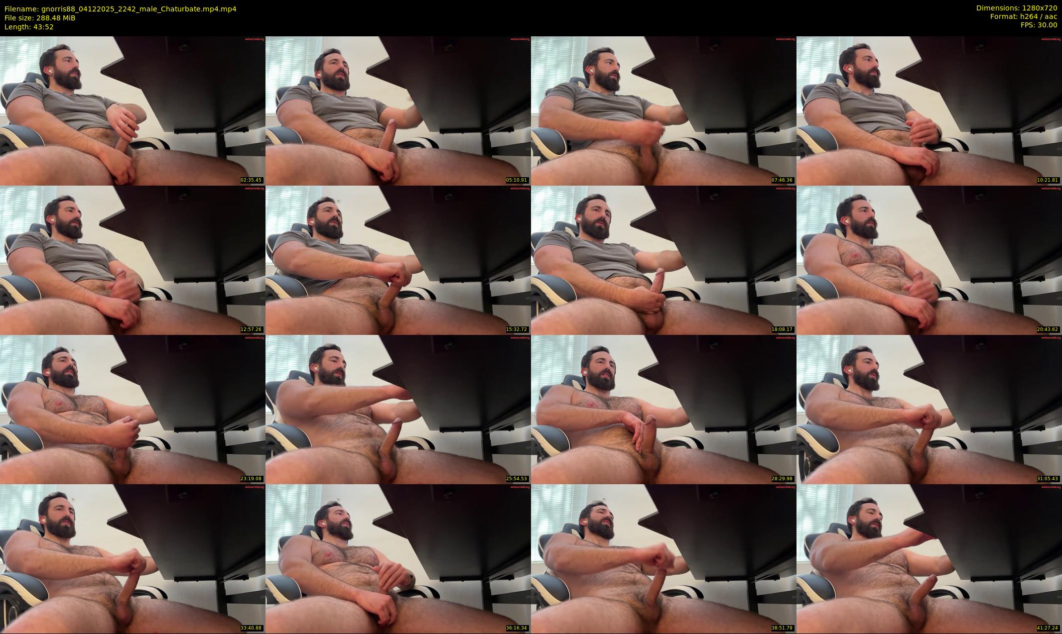 gnorris88 — 44 minute Chaturbate male cam show recording, 720p, Dec 4, 2025