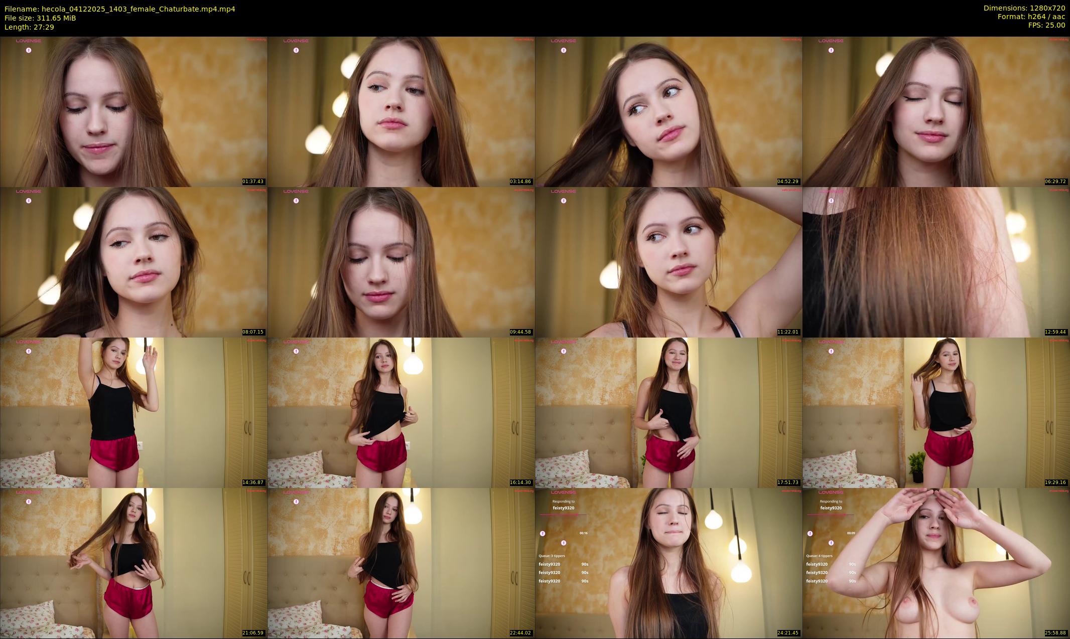 hecola — 28 minute Chaturbate female cam show recording, 720p, Dec 4, 2025