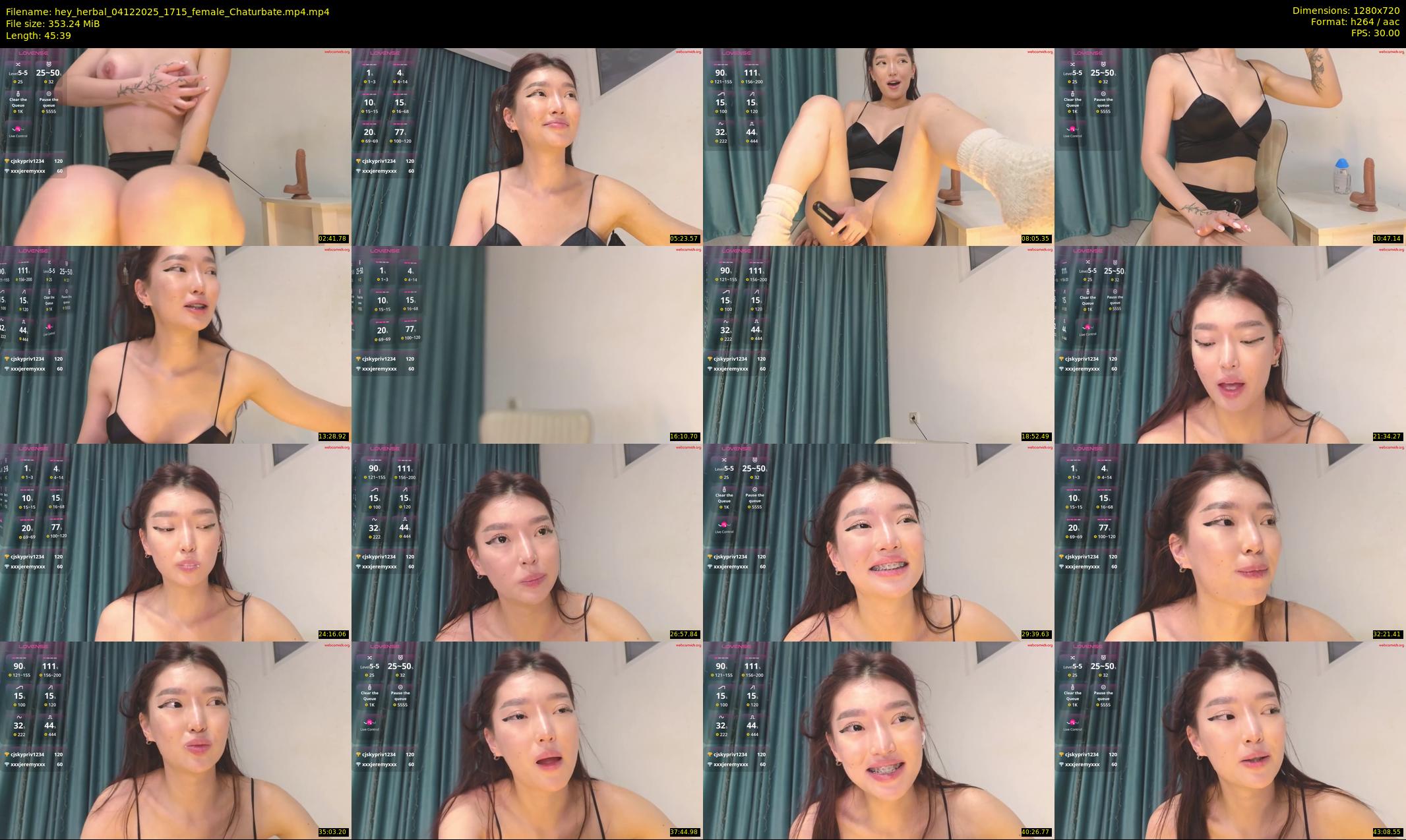 hey_herbal — 46 minute Chaturbate female cam show recording, 720p, Dec 4, 2025