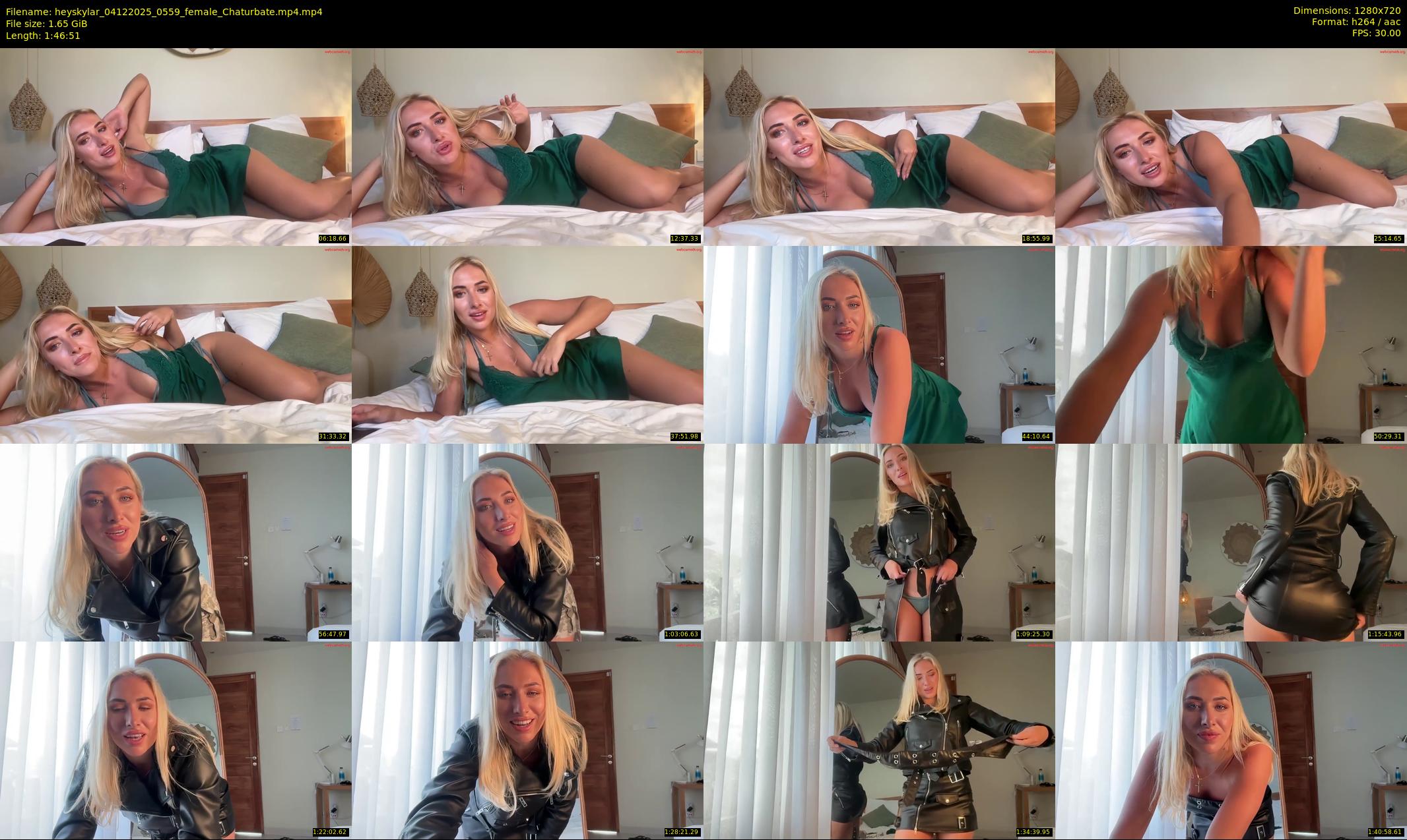 heyskylar — 107 minute Chaturbate female cam show recording, 720p, Dec 4, 2025
