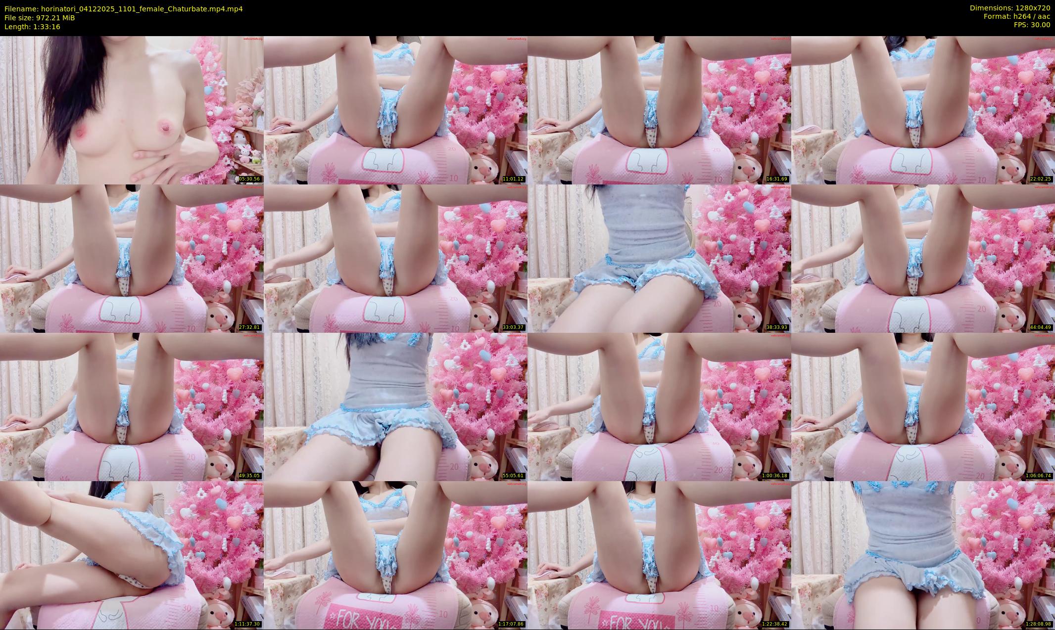 horinatori — 94 minute Chaturbate female cam show recording, 720p, Dec 4, 2025