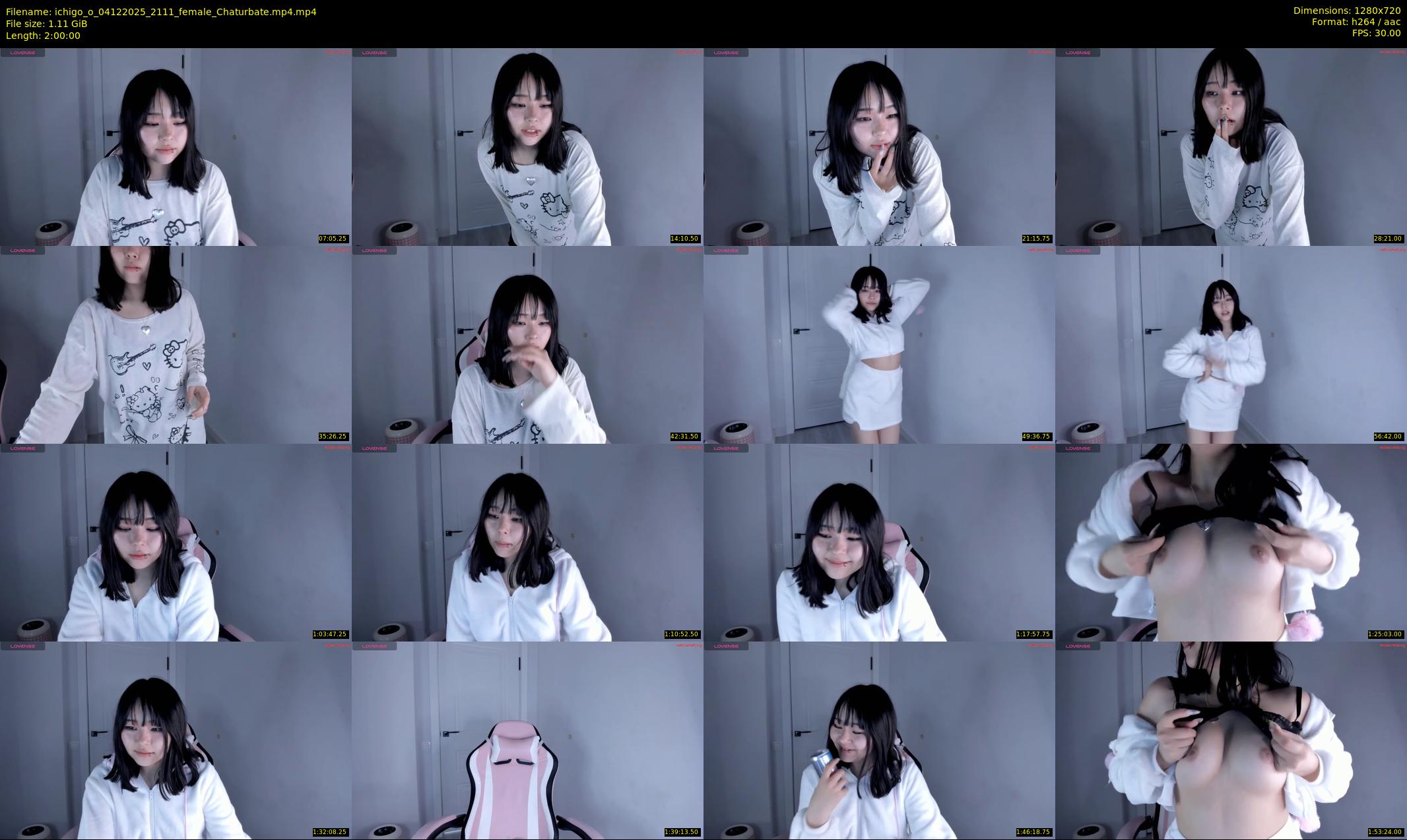 ichigo_o — 120 minute Chaturbate female cam show recording, 720p, Dec 4, 2025