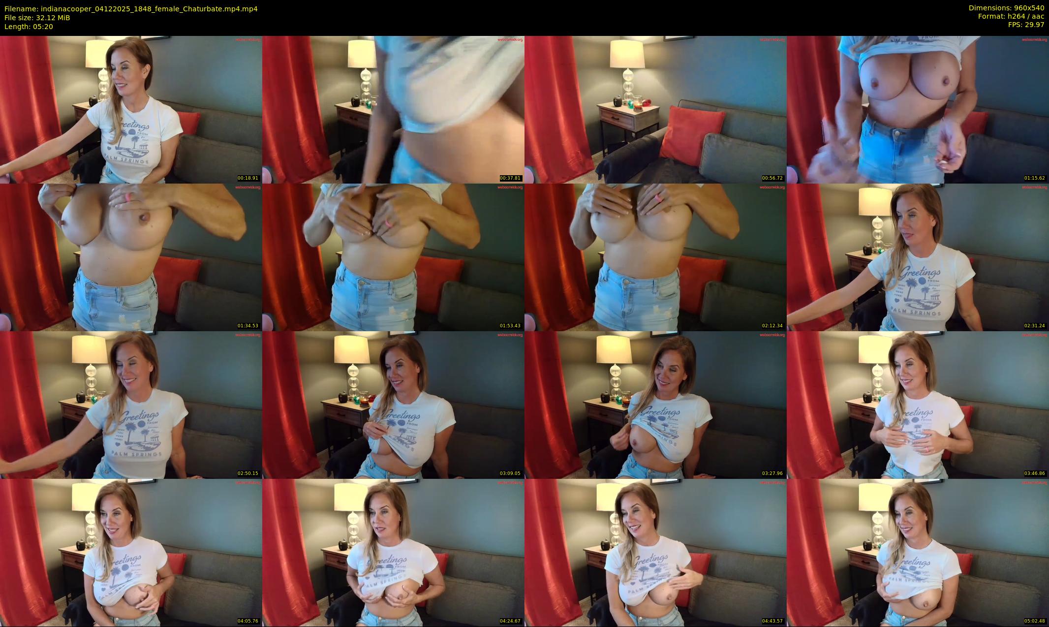 indianacooper — 6 minute Chaturbate female cam show recording, 480p, Dec 4, 2025