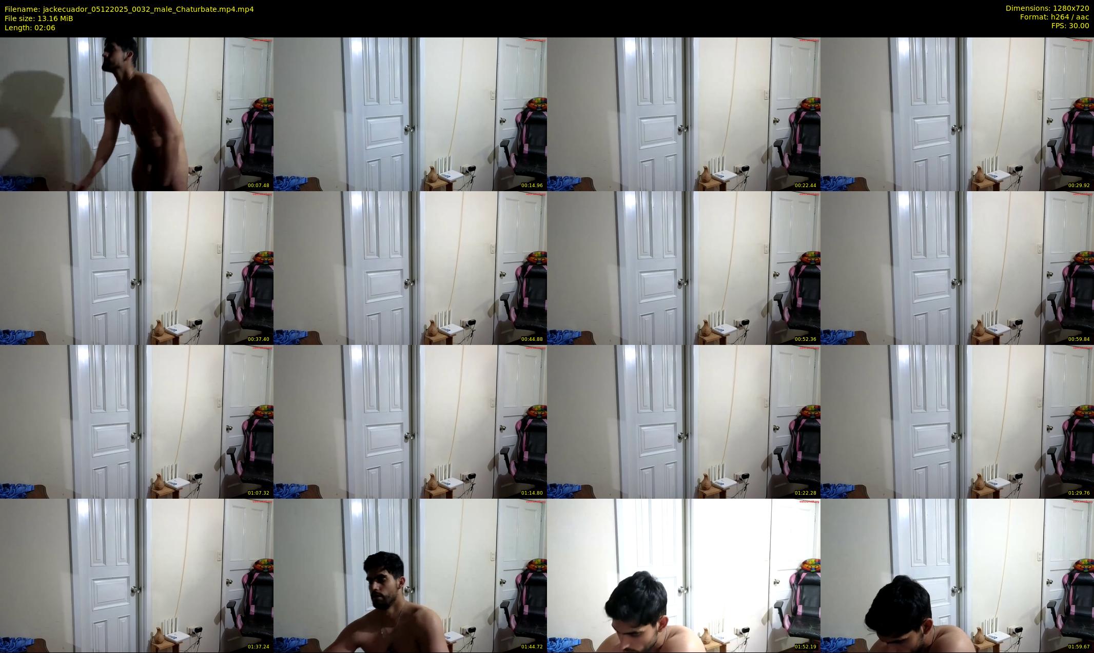 jackecuador — 3 minute Chaturbate male cam show recording, 720p, Dec 5, 2025