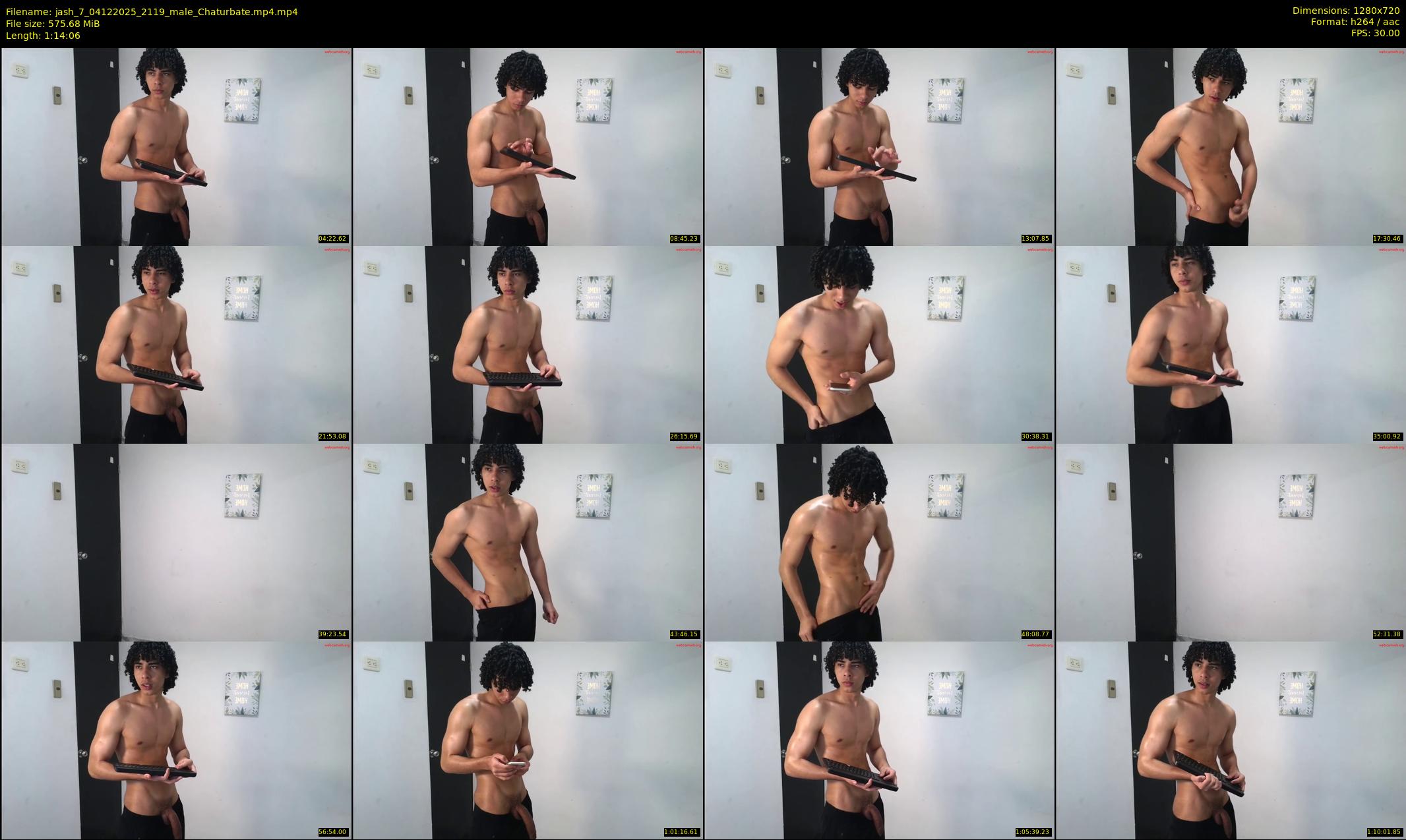 jash_7 — 75 minute Chaturbate male cam show recording, 720p, Dec 4, 2025