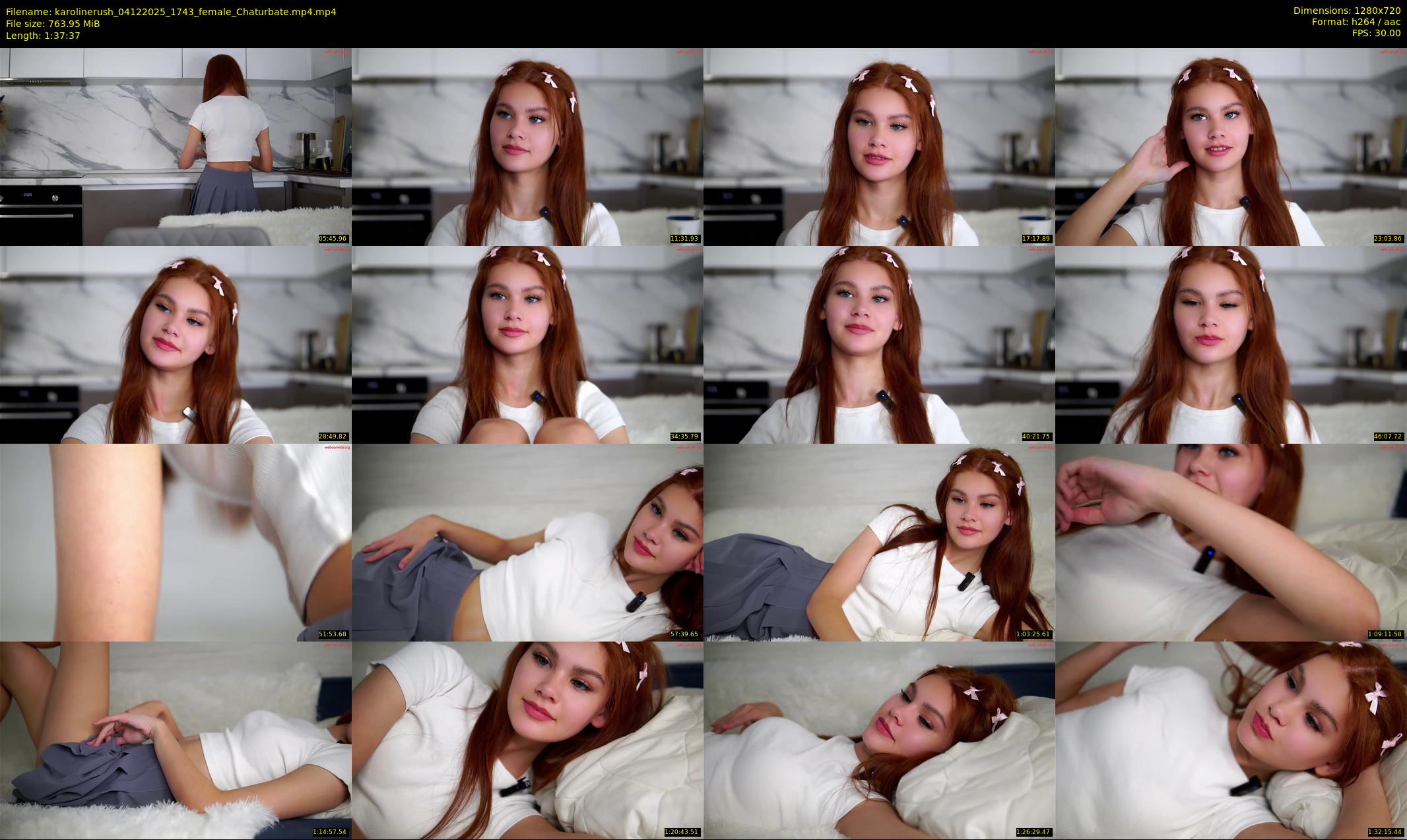 karolinerush — 98 minute Chaturbate female cam show recording, 720p, Dec 4, 2025