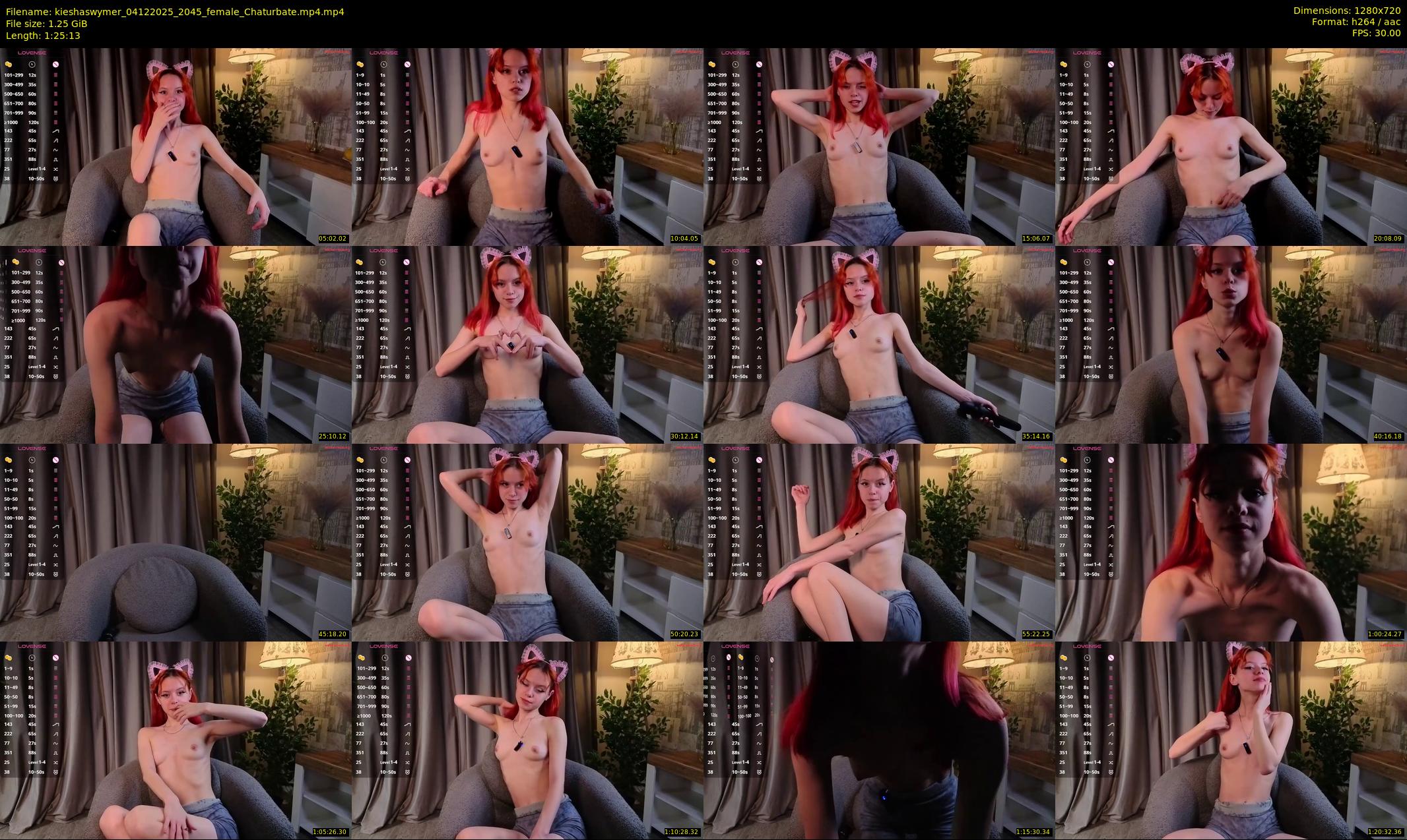 kieshaswymer — 86 minute Chaturbate female cam show recording, 720p, Dec 4, 2025