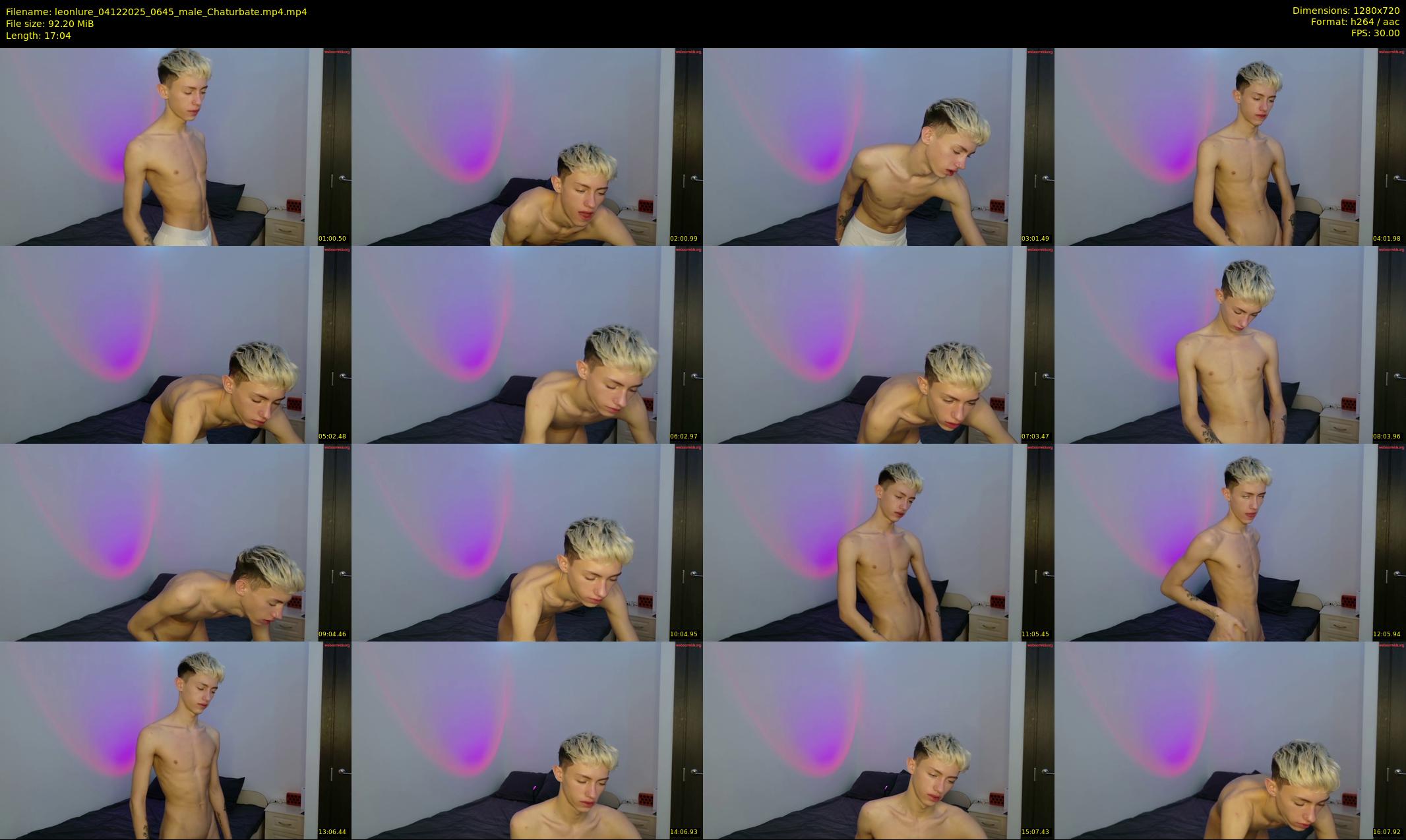 leonlure — 18 minute Chaturbate male cam show recording, 720p, Dec 4, 2025
