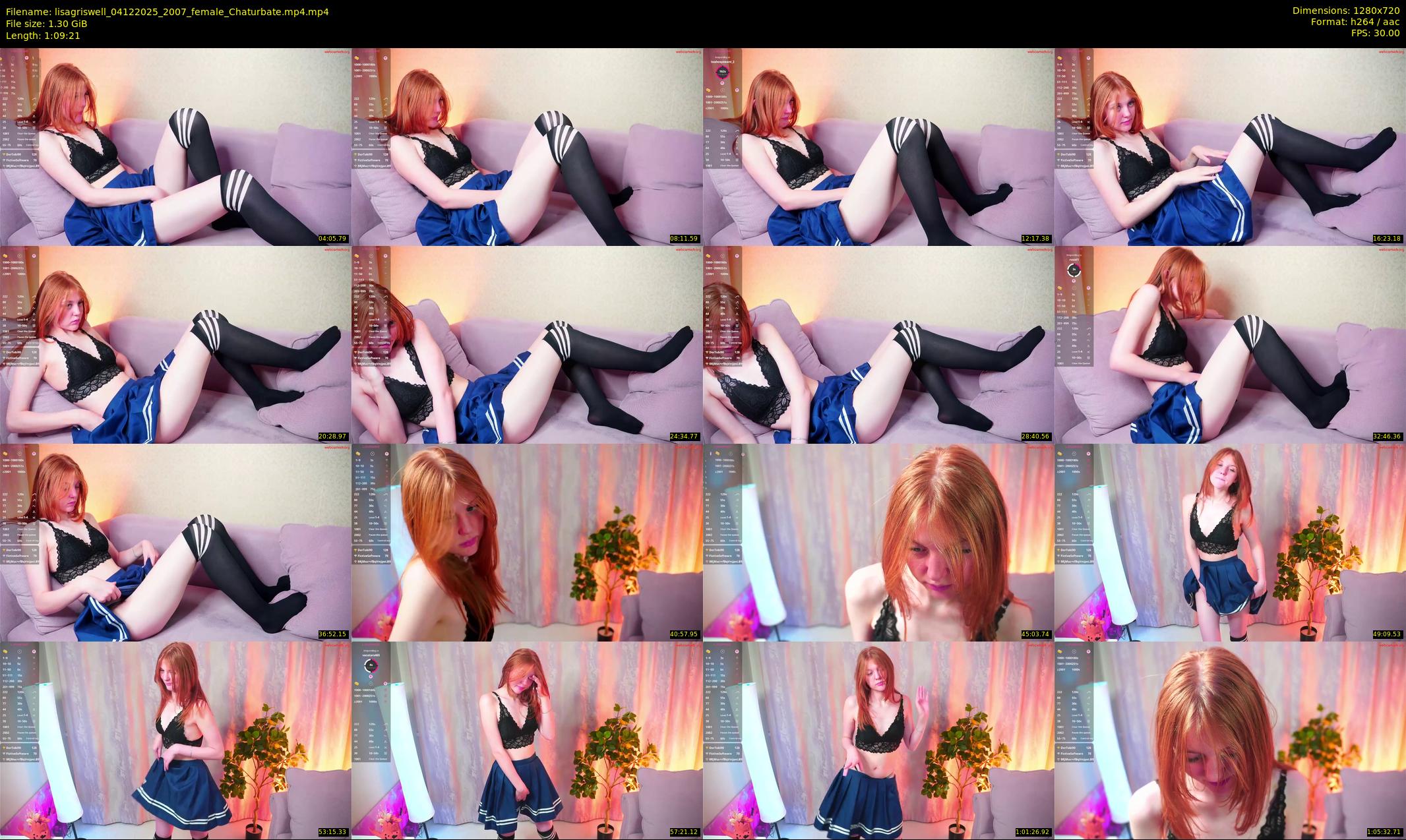 lisagriswell — 70 minute Chaturbate female cam show recording, 720p, Dec 4, 2025