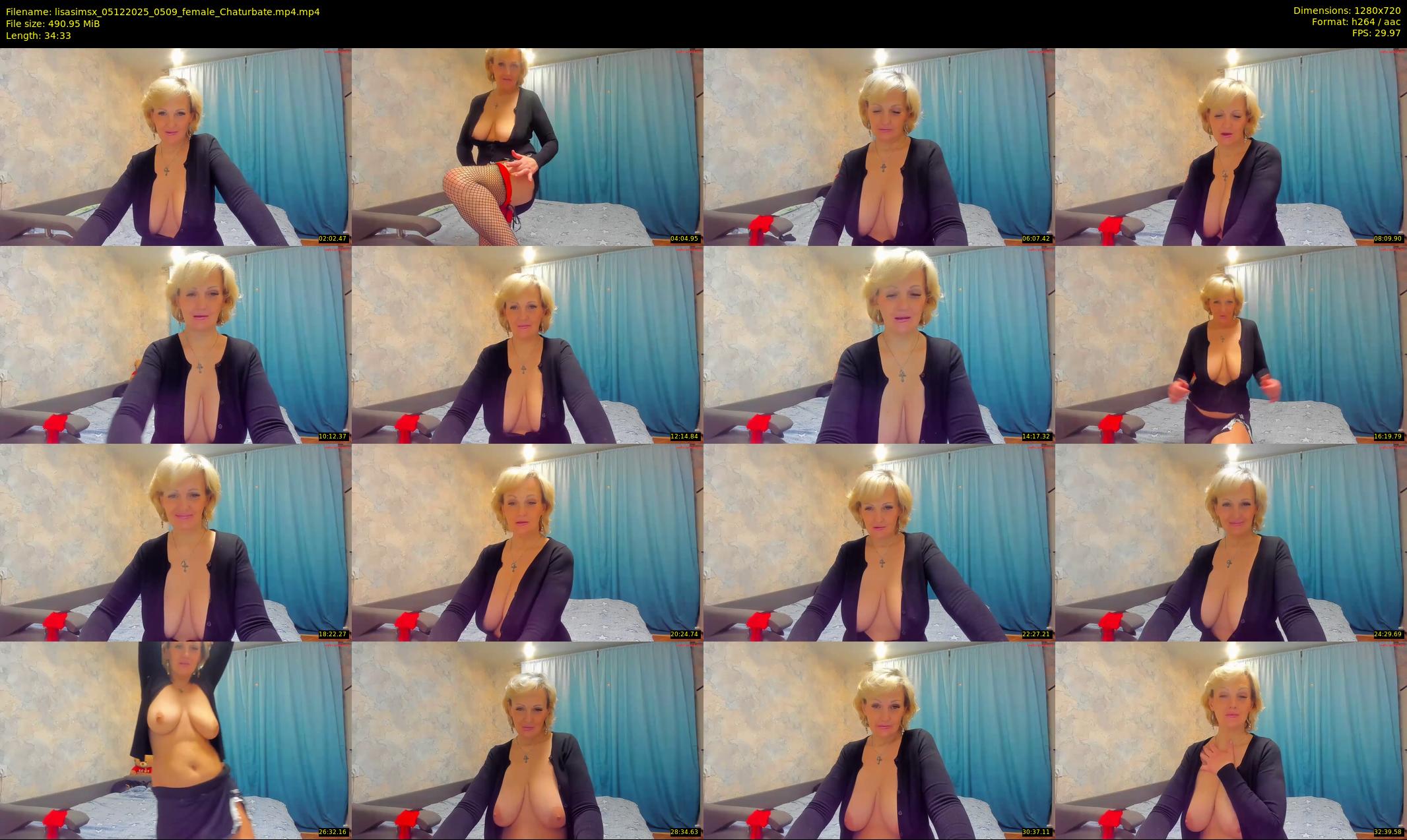 lisasimsx — 35 minute Chaturbate female cam show recording, 720p, Dec 5, 2025
