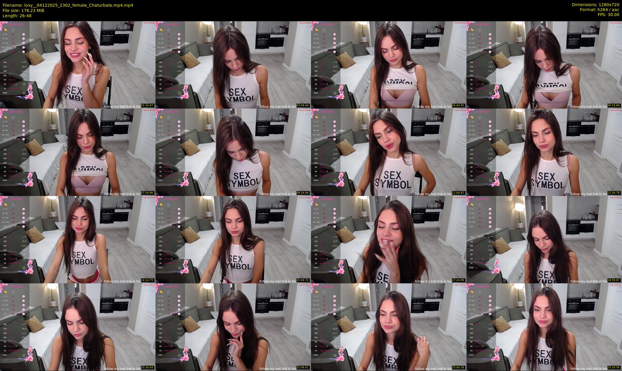 loxy_ — 27 minute Chaturbate female cam show recording, 720p, Dec 4, 2025