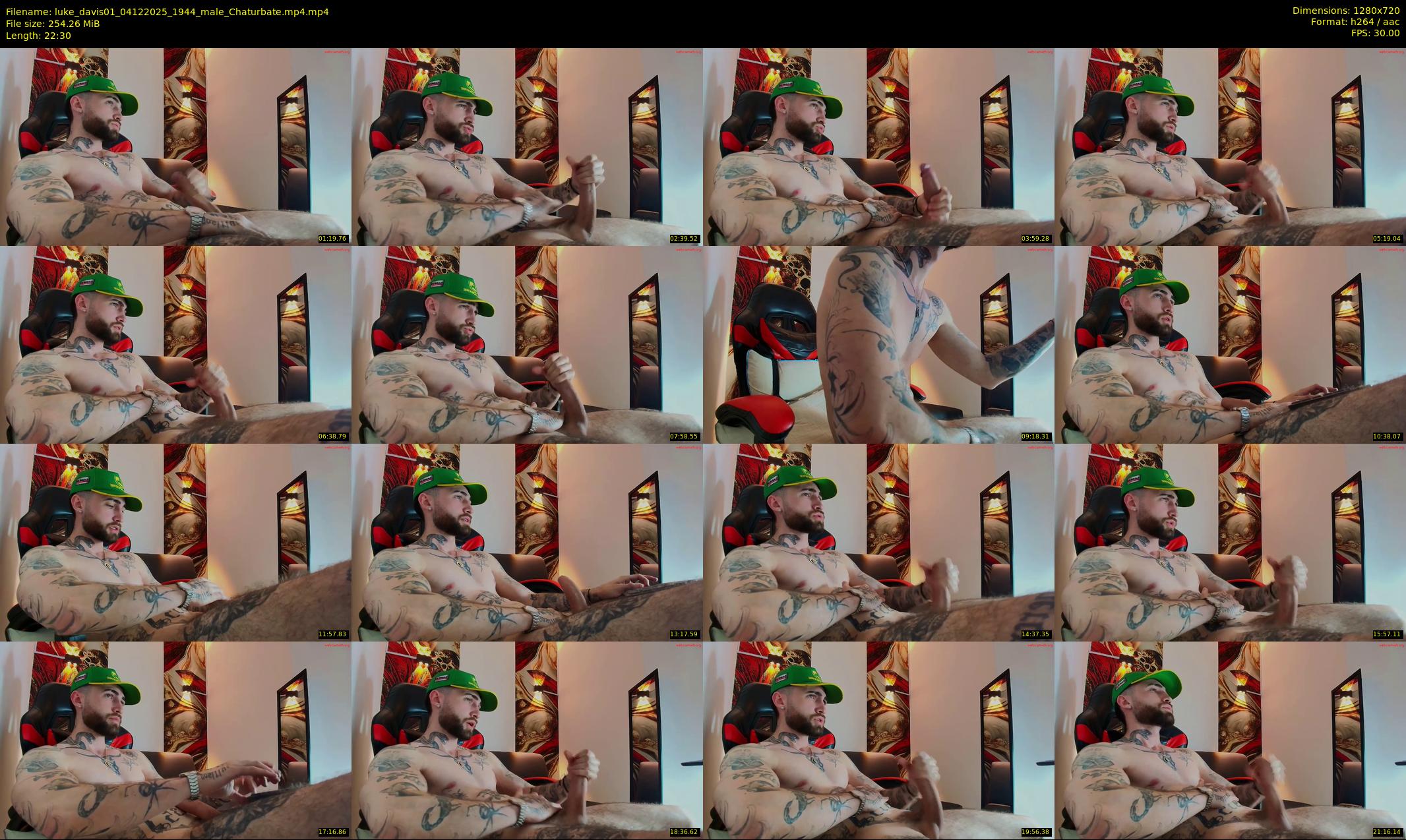 luke_davis01 — 23 minute Chaturbate male cam show recording, 720p, Dec 4, 2025
