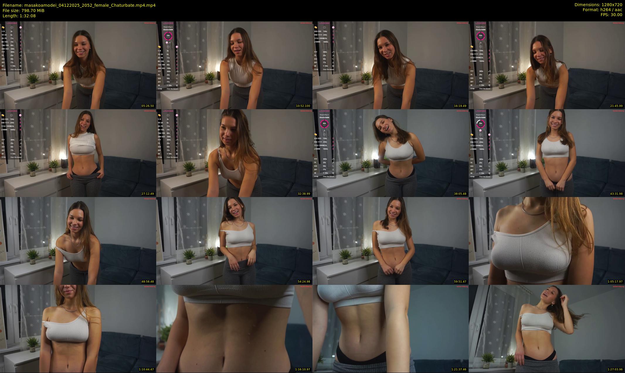 masakoamodei — 93 minute Chaturbate female cam show recording, 720p, Dec 4, 2025