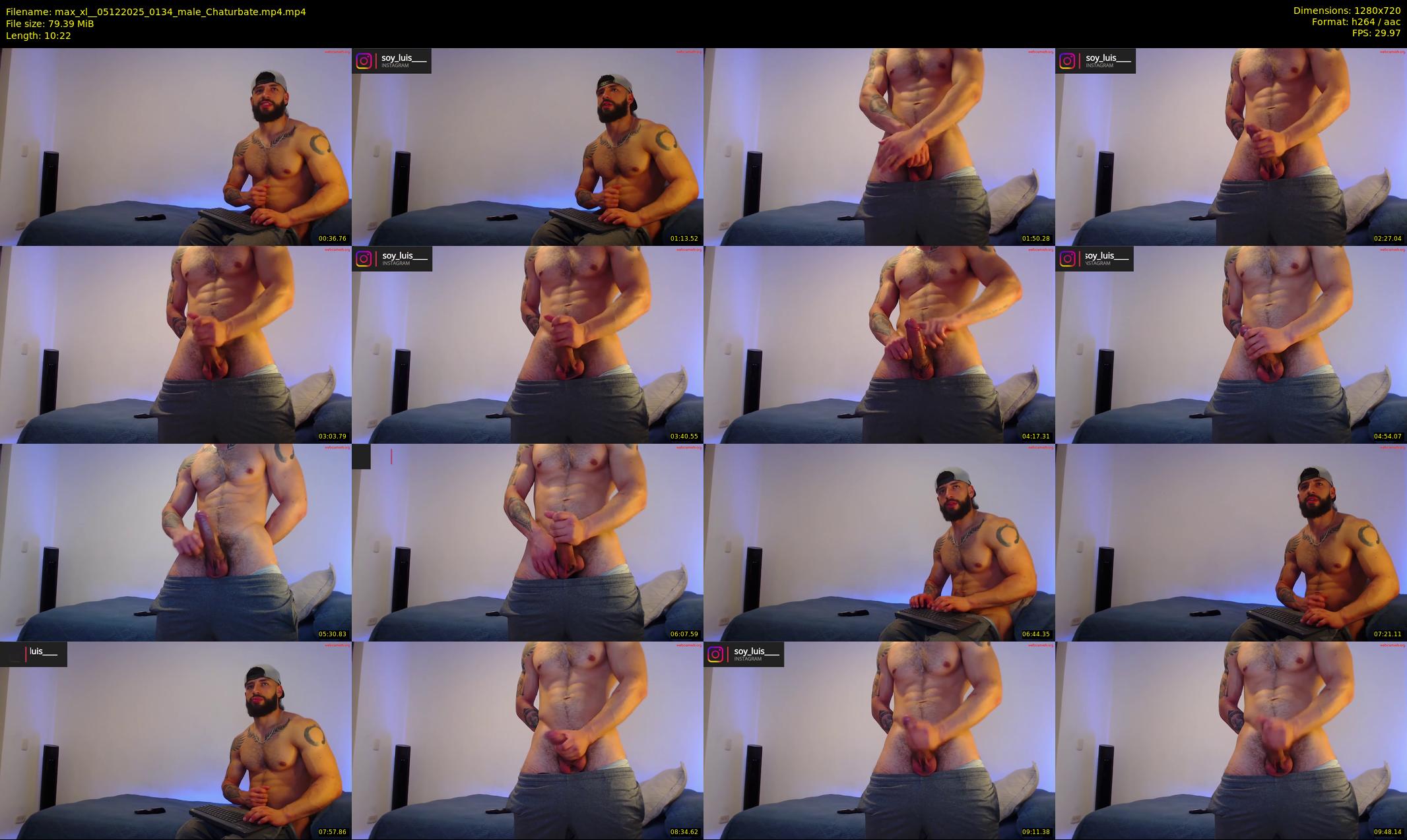 max_xl_ — 11 minute Chaturbate male cam show recording, 720p, Dec 5, 2025