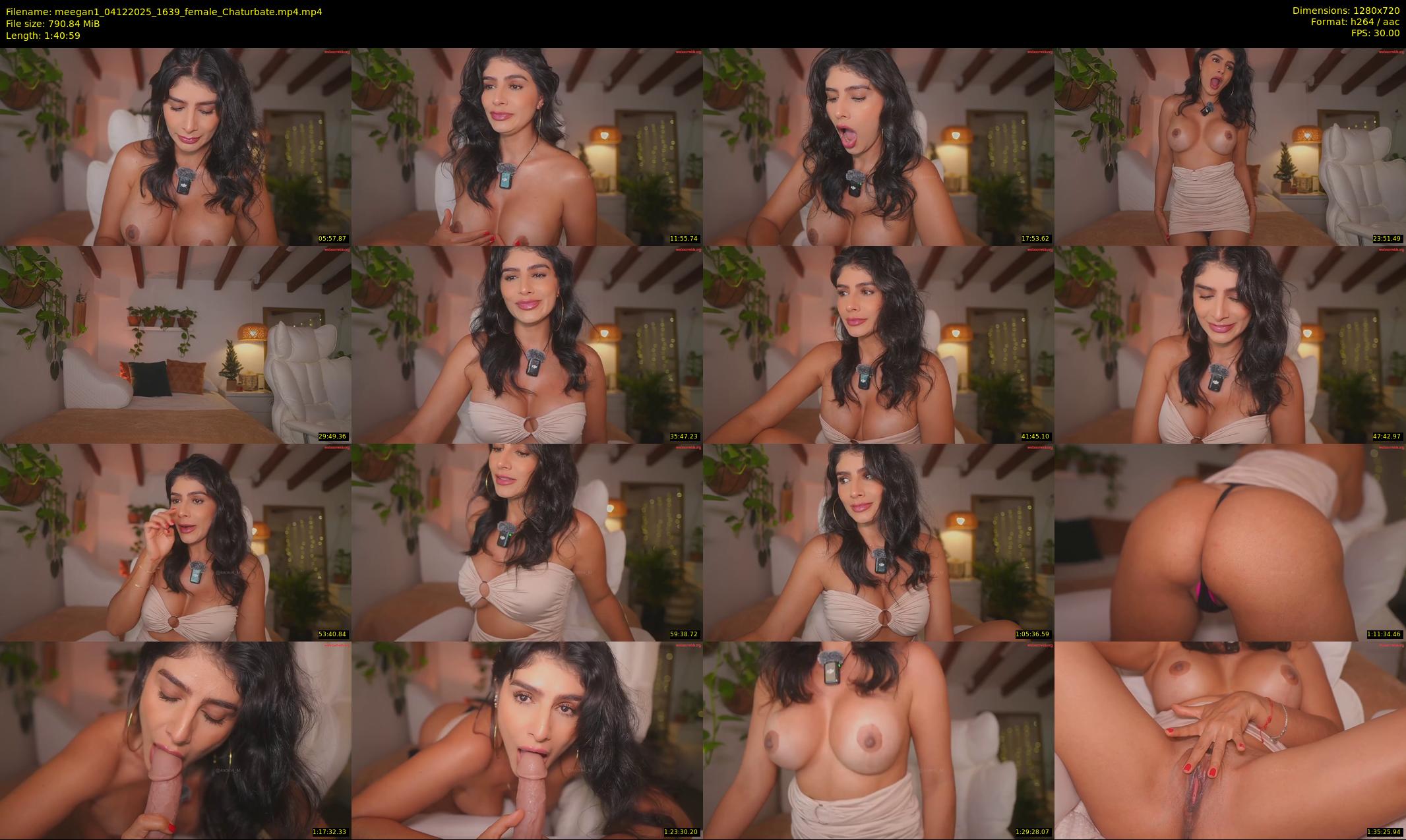meegan1 — 101 minute Chaturbate female cam show recording, 720p, Dec 4, 2025